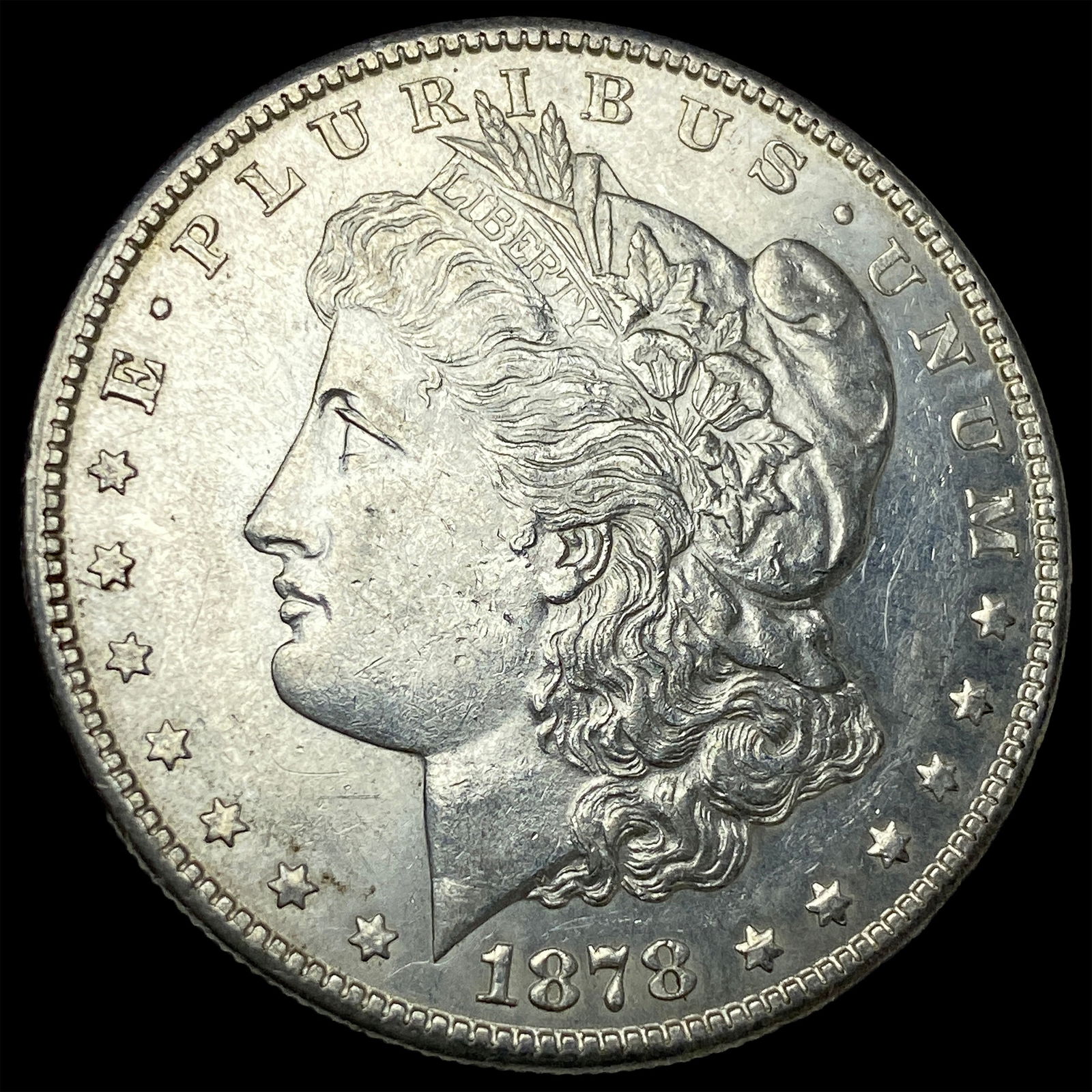 1878-S Silver Morgan Dollar UNCIRCULATED: 1878-S Silver Morgan Dollar UNCIRCULATED