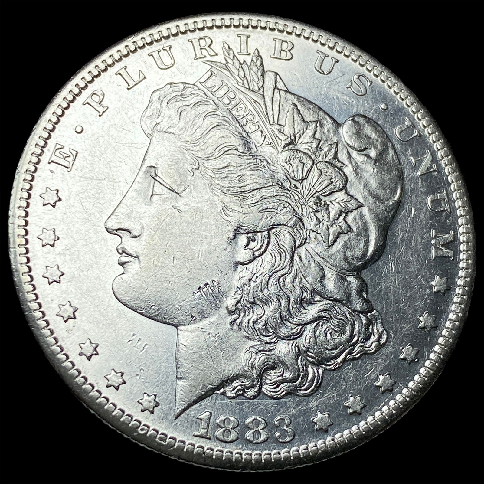 1883 Morgan Silver Dollar CHOICE AU (1 of 2)