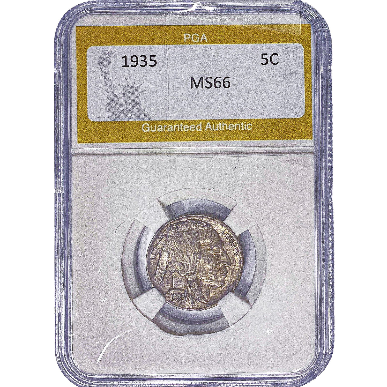 1935 Buffalo Nickel PGA MS66 (1 of 2)