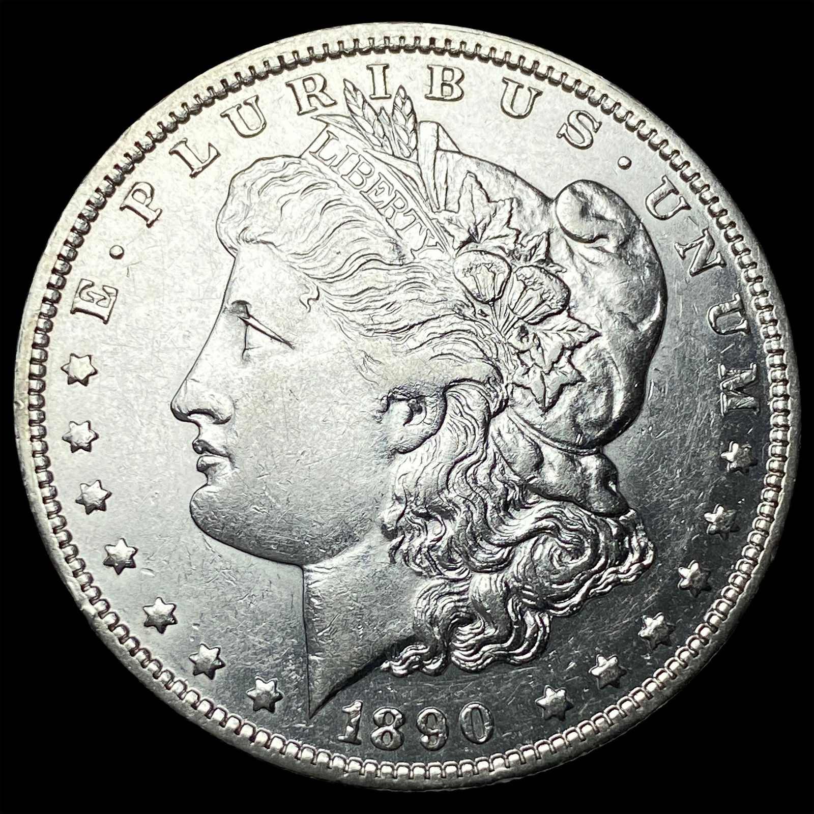 1890 Morgan Silver Dollar CHOICE AU (1 of 2)