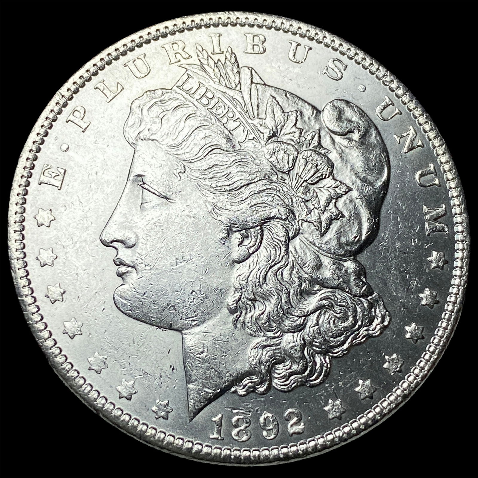 1892 Morgan Silver Dollar UNCIRCULATED: 1892 Morgan Silver Dollar UNCIRCULATED