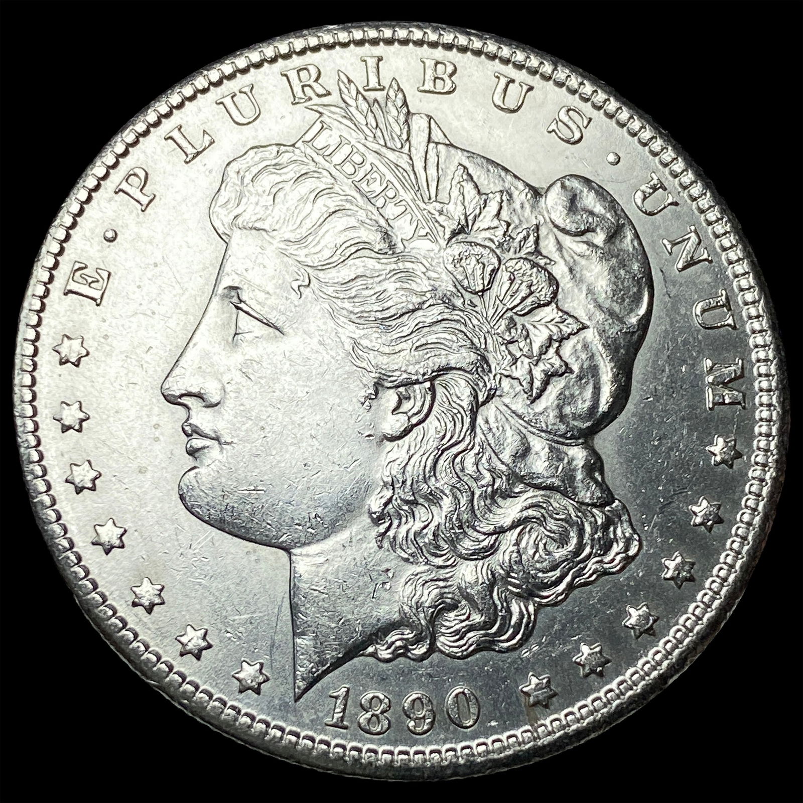 1890-CC Silver Morgan Dollar UNCIRCULATED: 1890-CC Silver Morgan Dollar UNCIRCULATED