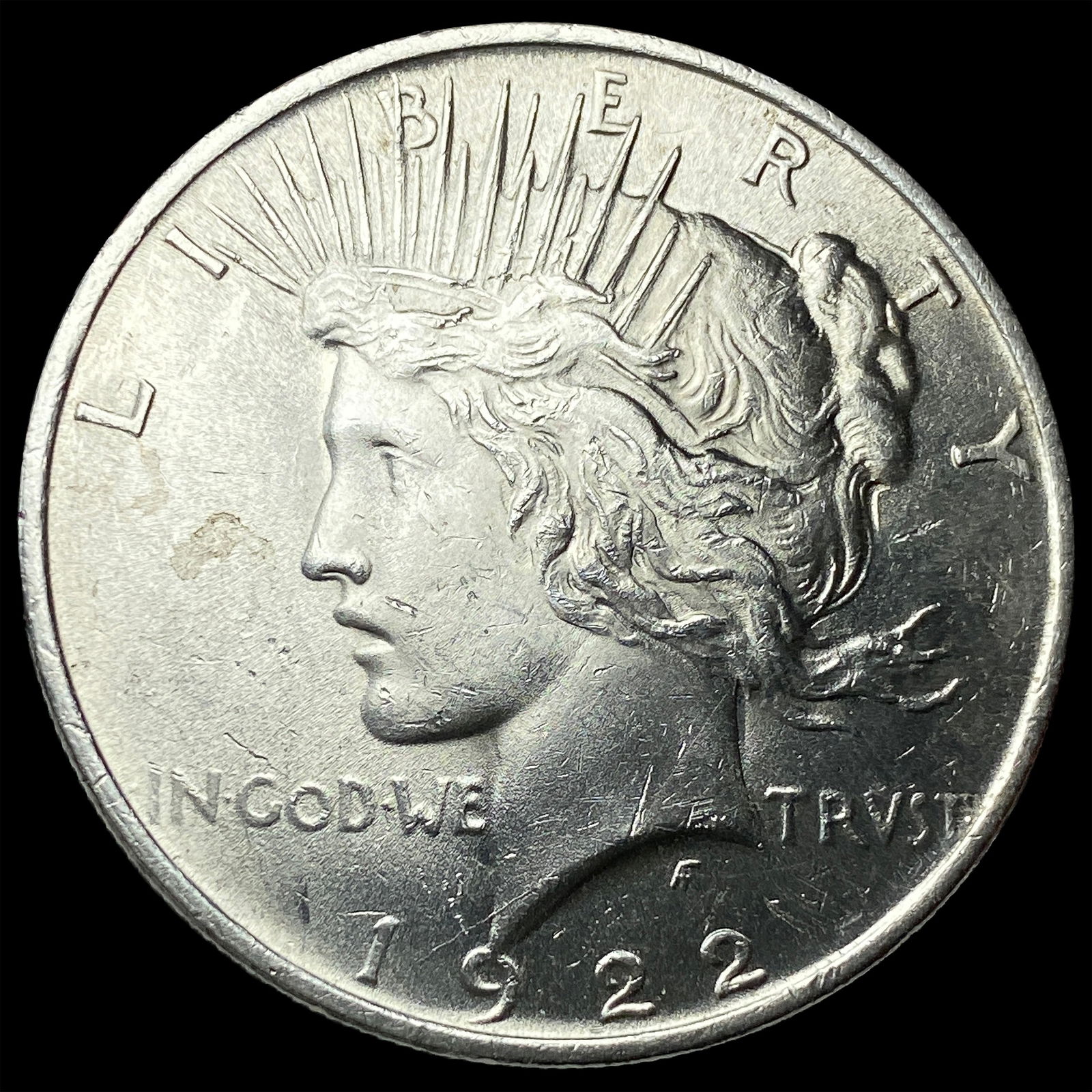 1922 Silver Peace Dollar UNCIRCULATED: 1922 Silver Peace Dollar UNCIRCULATED
