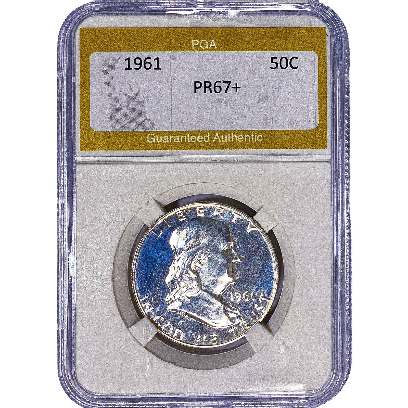 1961 Franklin Half Dollar PGA PR67+ (1 of 2)
