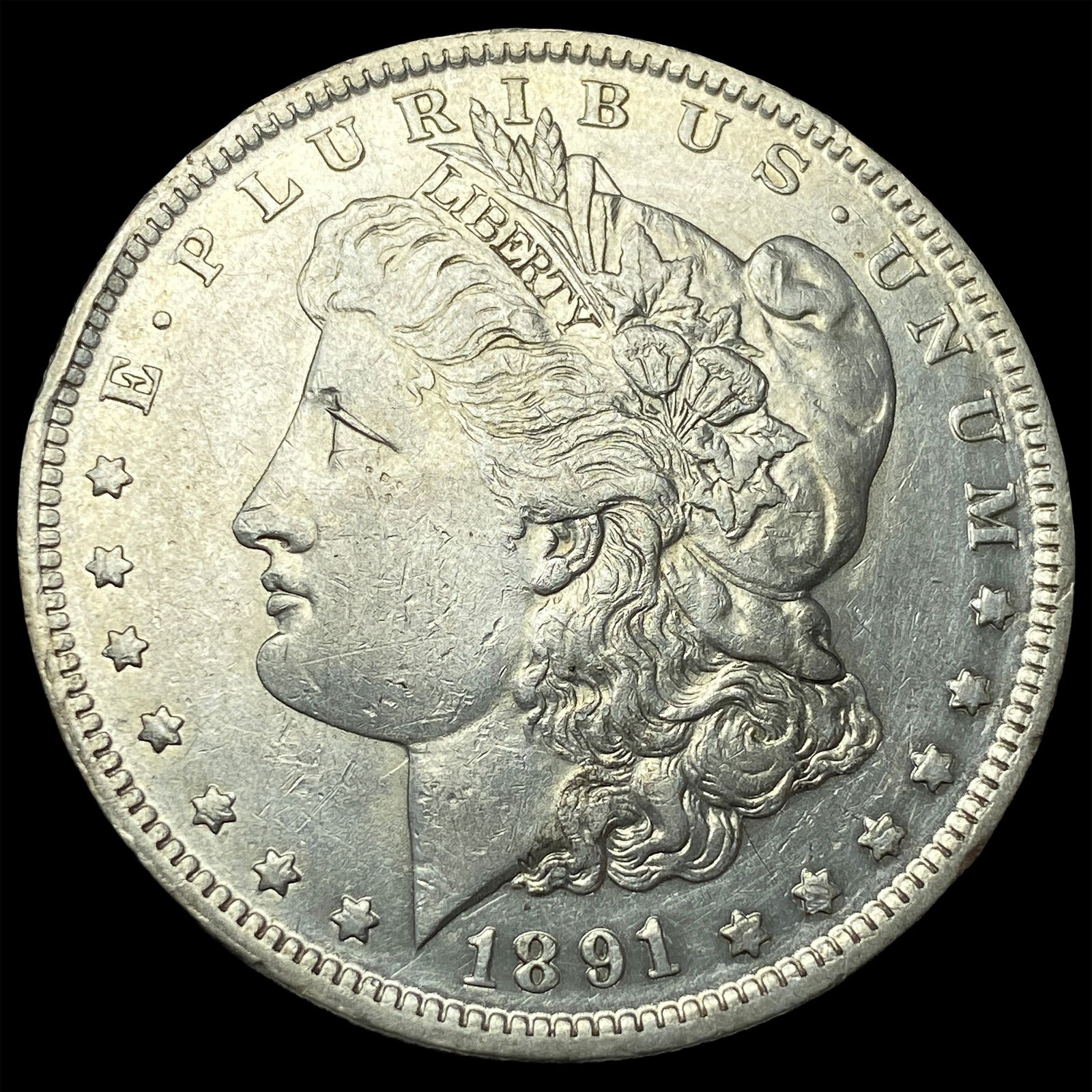 1891-O Silver Morgan Dollar CLOSELY UNCIRCULATED: 1891-O Silver Morgan Dollar CLOSELY UNCIRCULATED