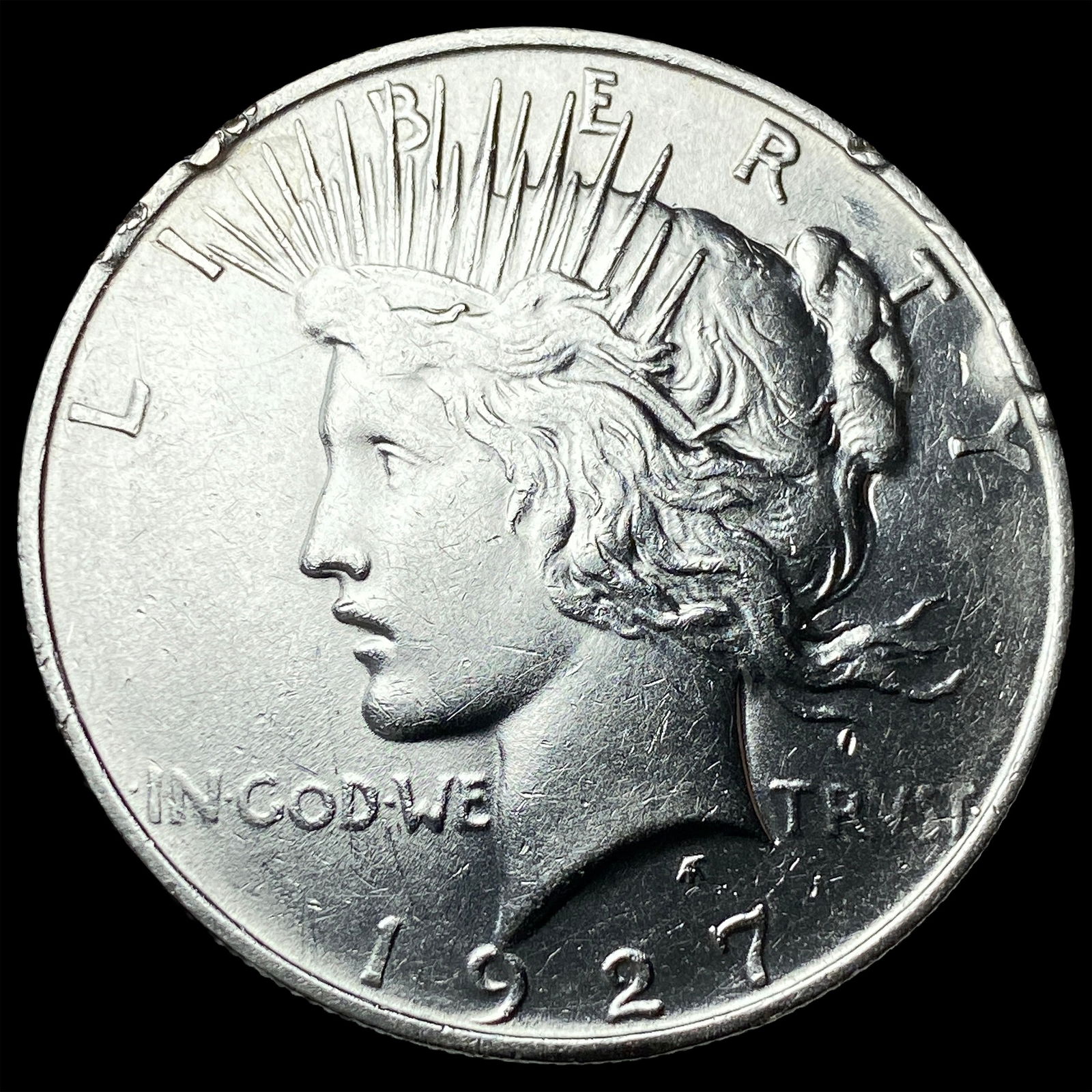 1927 Peace Silver Dollar HIGH GRADE: 1927 Peace Silver Dollar HIGH GRADE