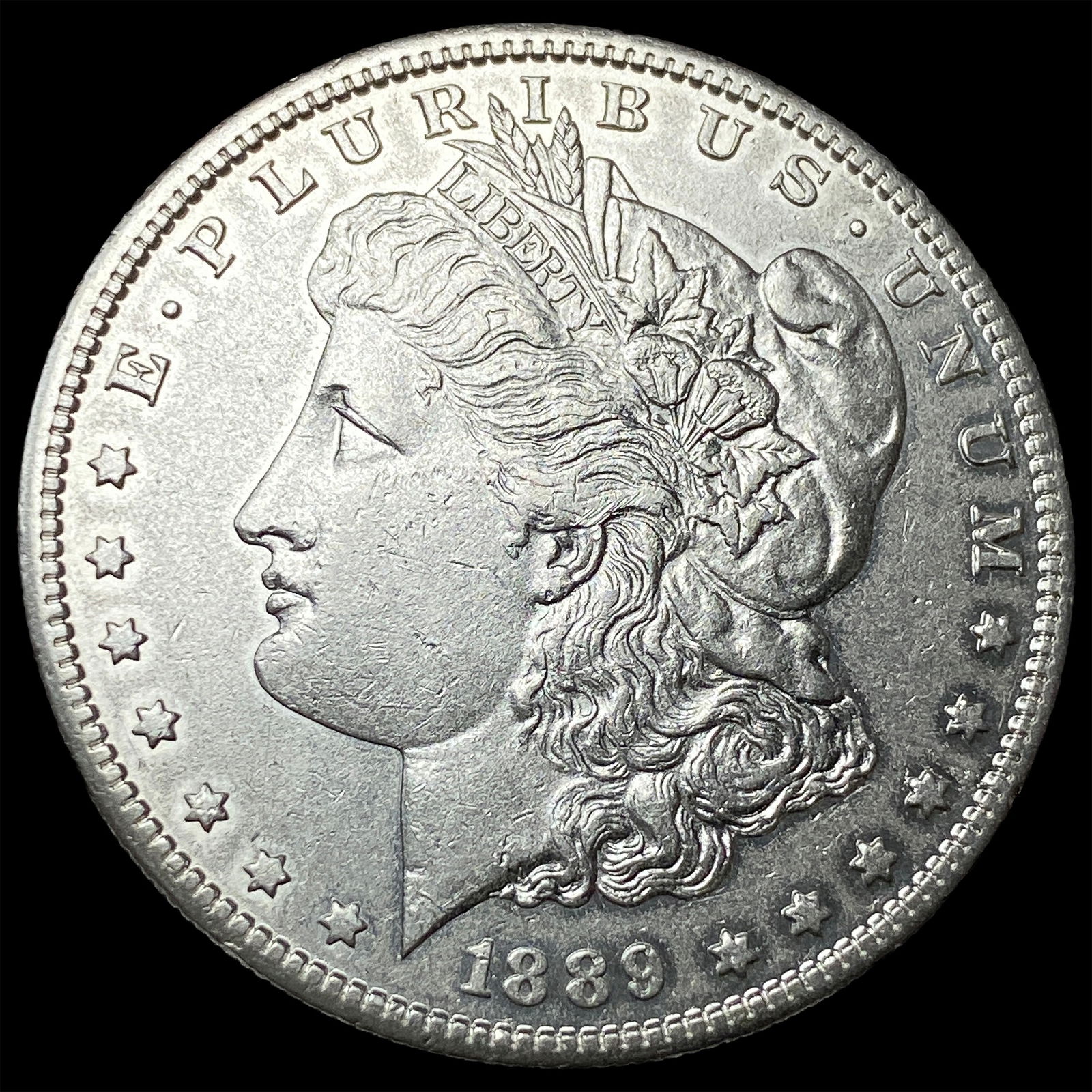 1889 Morgan Silver Dollar CLOSELY UNCIRCULATED: 1889 Morgan Silver Dollar CLOSELY UNCIRCULATED