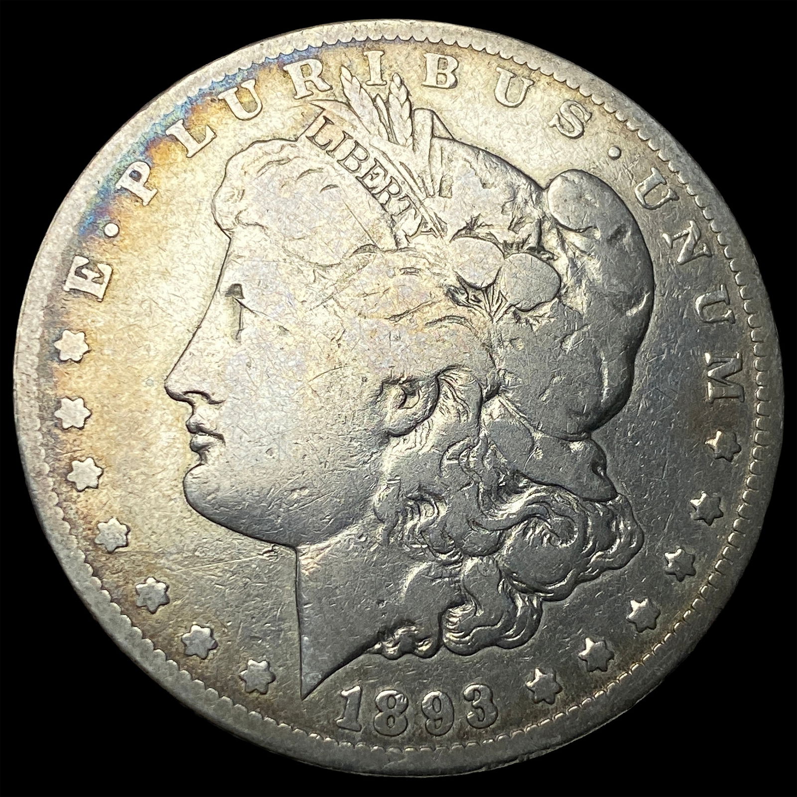 1893 Morgan Silver Dollar NICELY CIRCULATED: 1893 Morgan Silver Dollar NICELY CIRCULATED