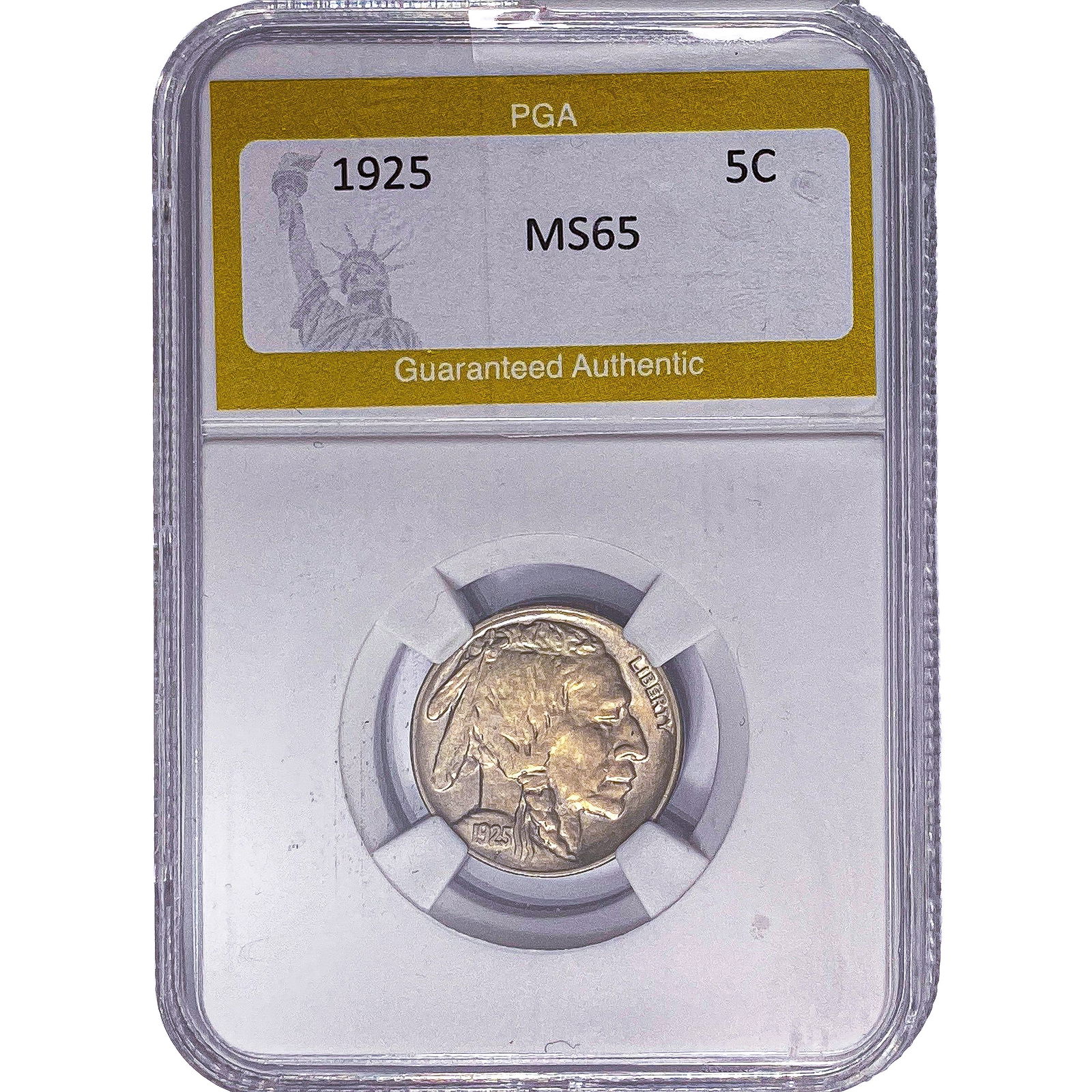 1925 Buffalo Nickel PGA MS65 (1 of 2)