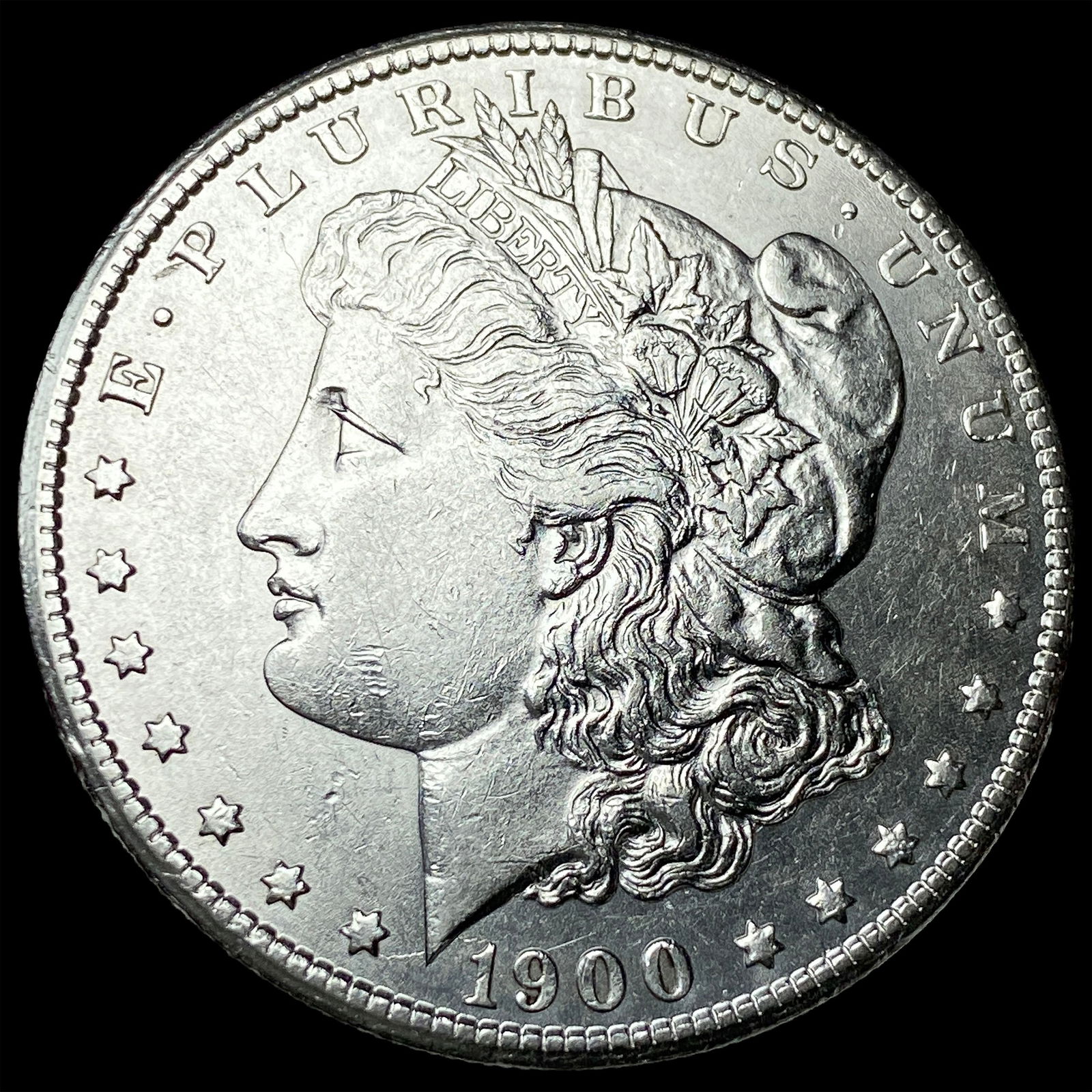 1900-S Silver Morgan Dollar CLOSELY UNCIRCULATED (1 of 2)