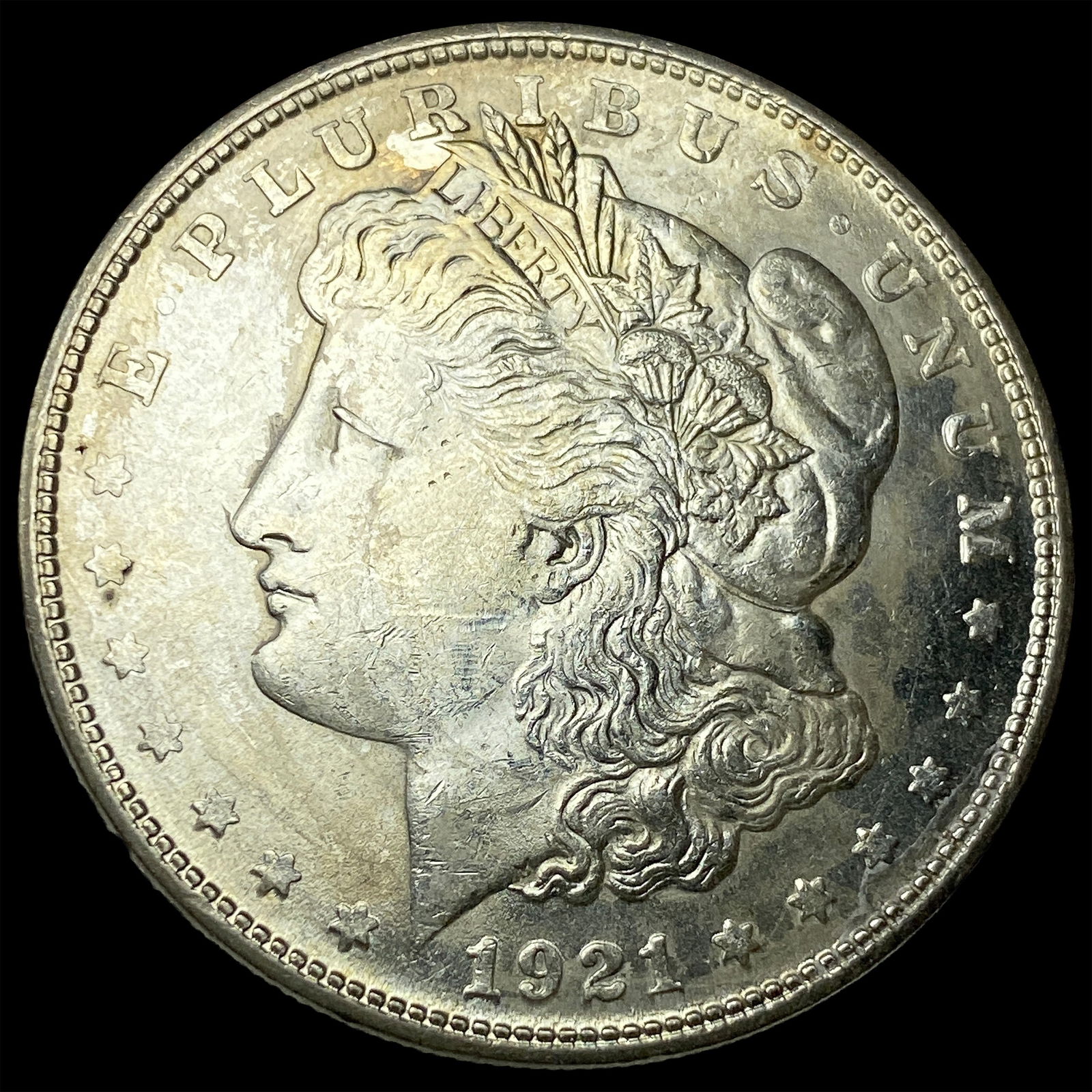 1921-S Silver Morgan Dollar CLOSELY UNCIRCULATED: 1921-S Silver Morgan Dollar CLOSELY UNCIRCULATED