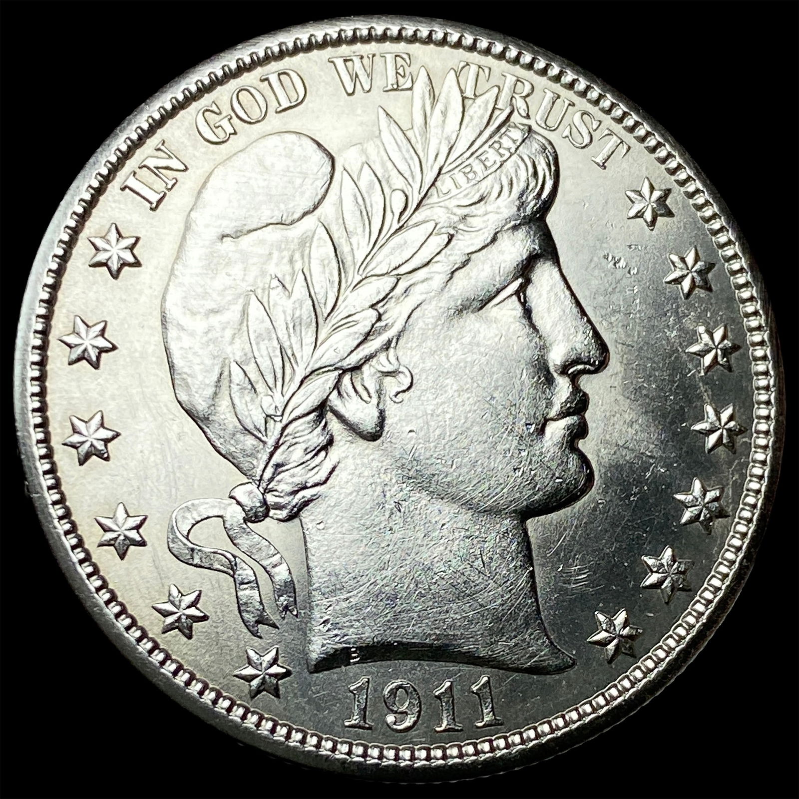1911 Barber Half Dollar UNCIRCULATED: 1911 Barber Half Dollar UNCIRCULATED