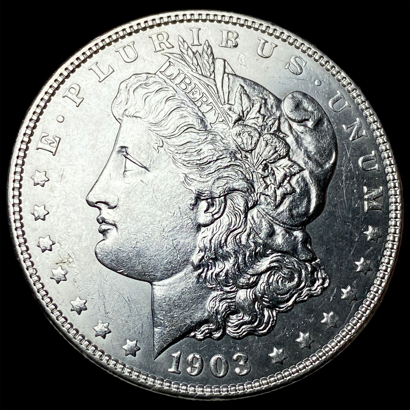 1903 Morgan Silver Dollar CHOICE AU (1 of 2)