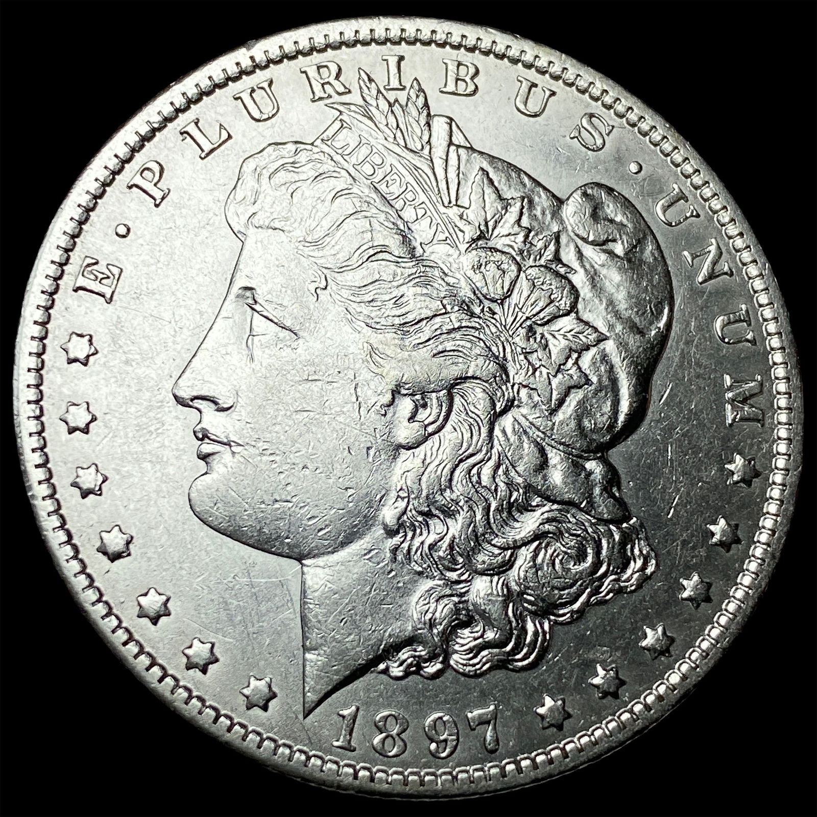 1897-O Silver Morgan Dollar CLOSELY UNCIRCULATED: 1897-O Silver Morgan Dollar CLOSELY UNCIRCULATED
