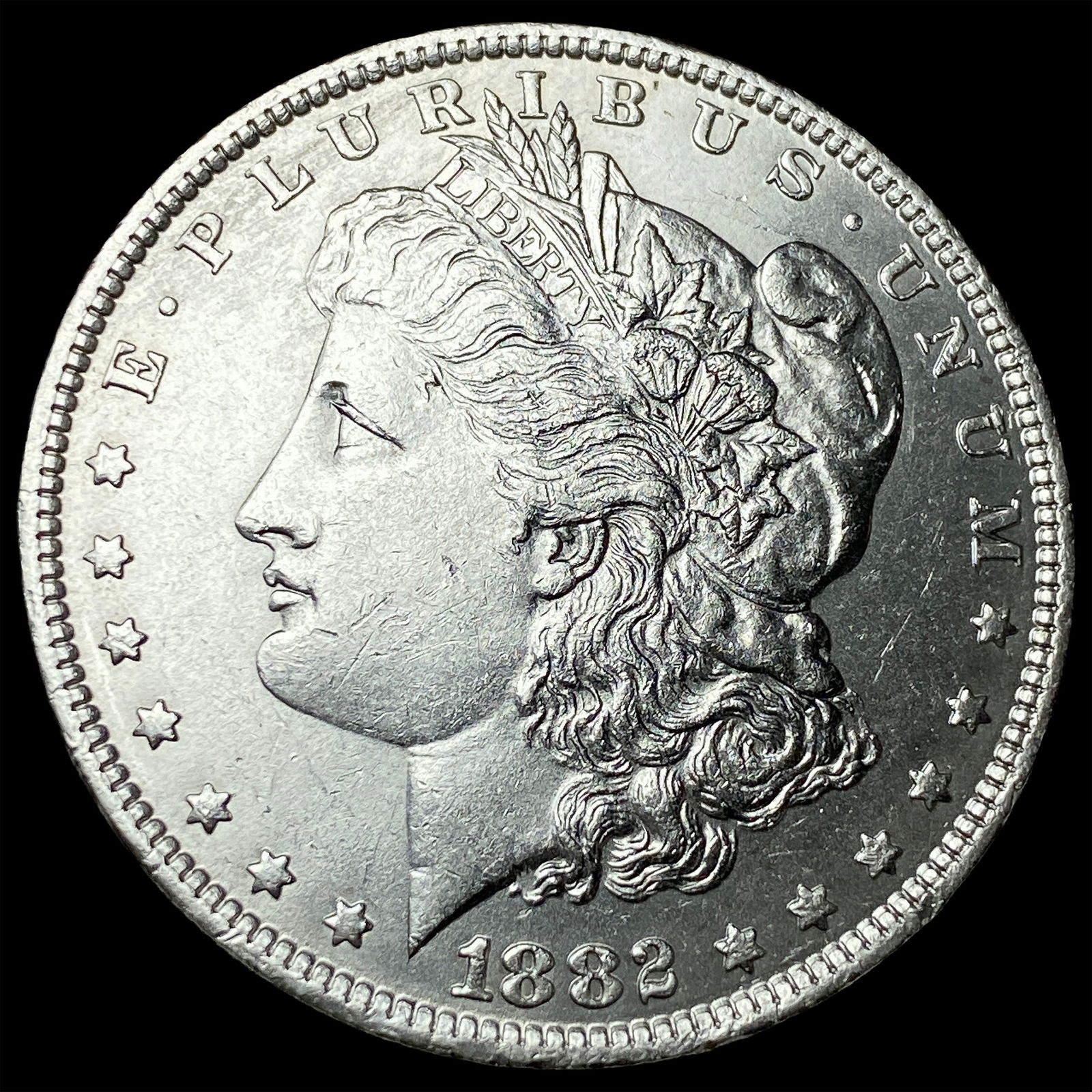 1882 Morgan Silver Dollar CLOSELY UNCIRCULATED (1 of 2)