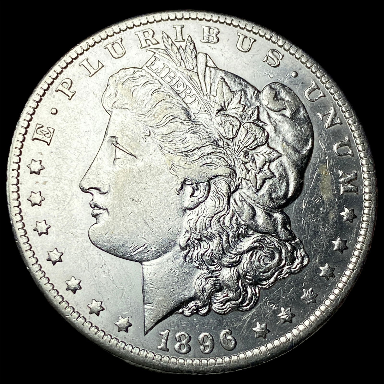 1896-O Silver Morgan Dollar CLOSELY UNCIRCULATED: 1896-O Silver Morgan Dollar CLOSELY UNCIRCULATED