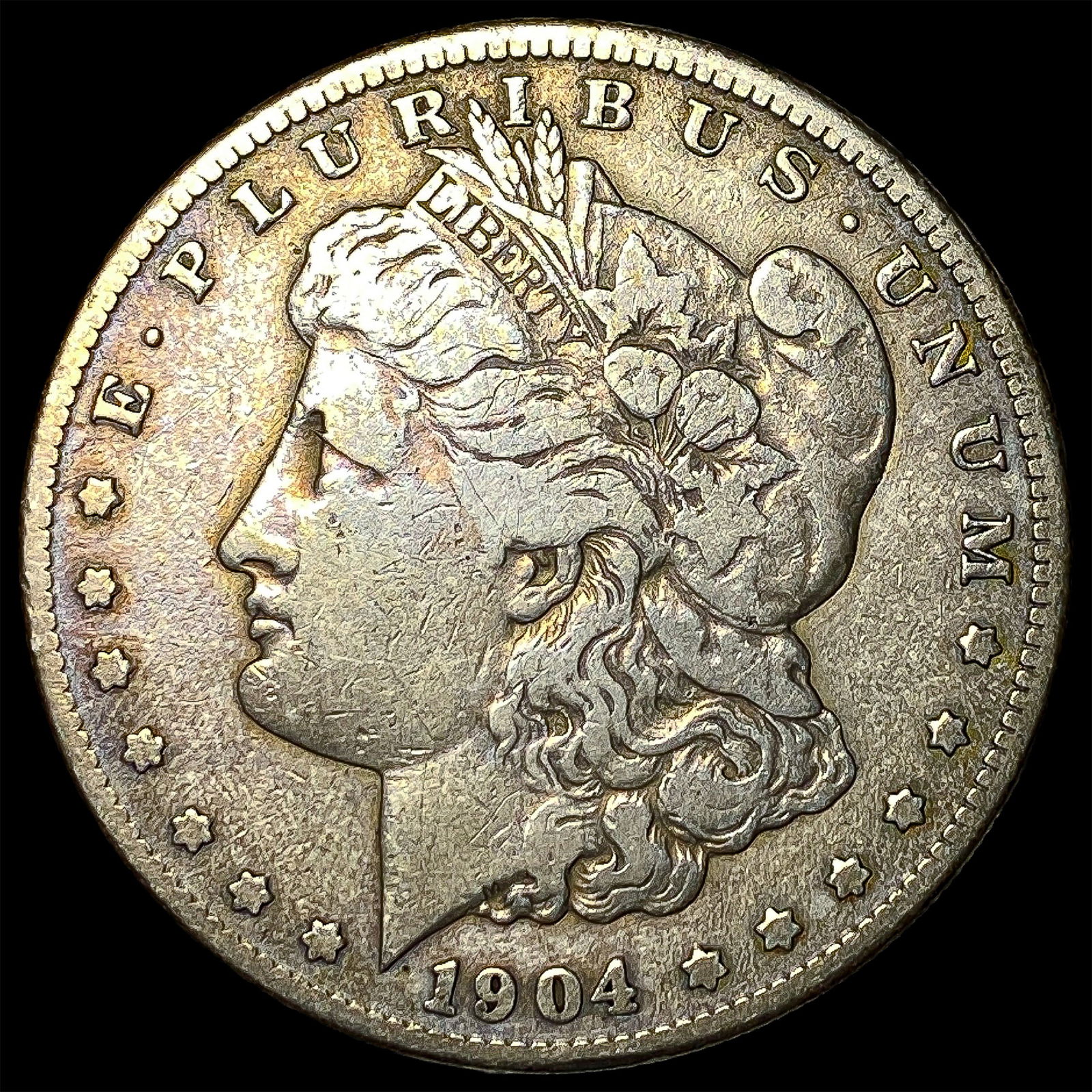 1904 Morgan Silver Dollar ABOUT UNCIRCULATED (1 of 2)