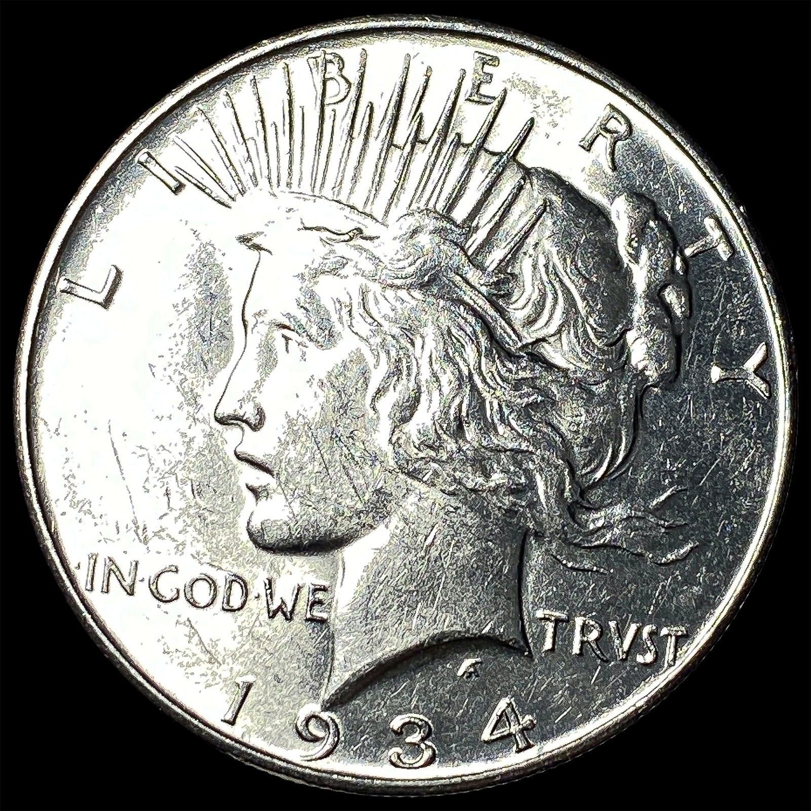 1934 Peace Silver Dollar UNCIRCULATED (1 of 2)