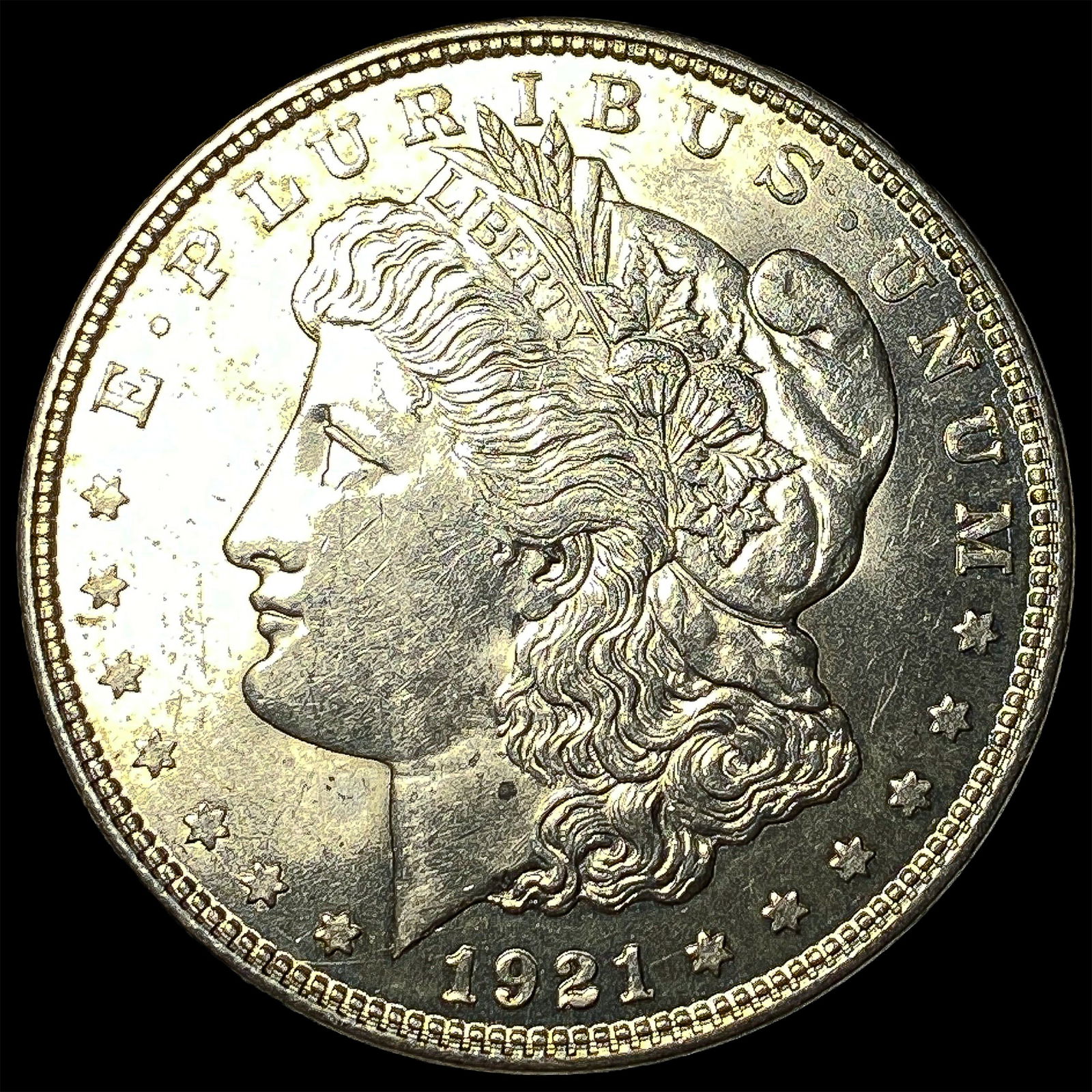 1921-D Silver Morgan Dollar UNCIRCULATED (1 of 2)