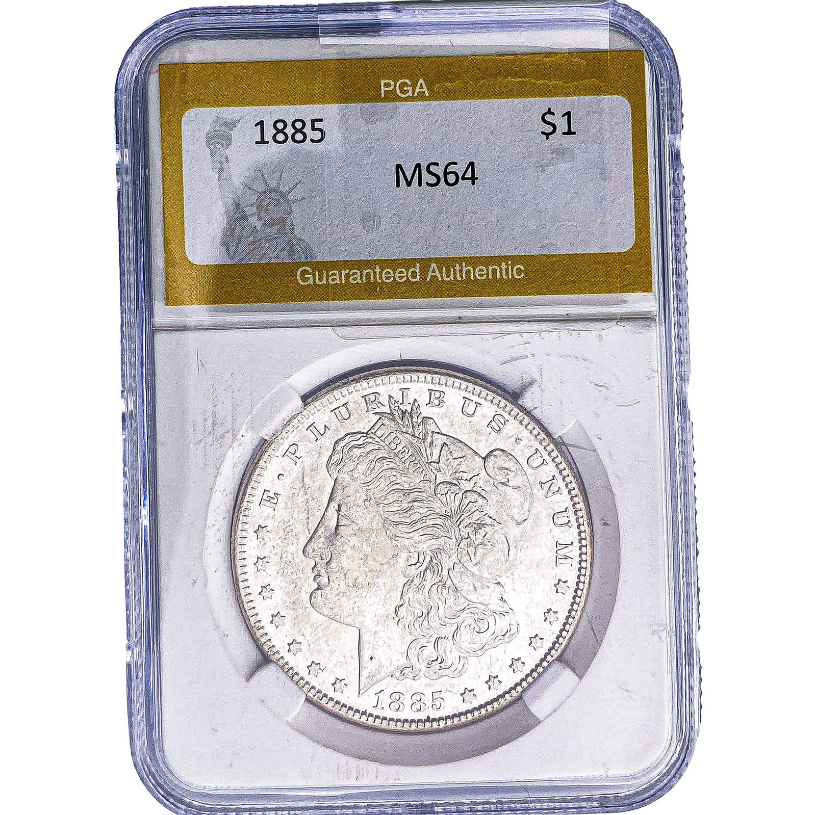 1885 Morgan Silver Dollar PGA MS64 (1 of 2)