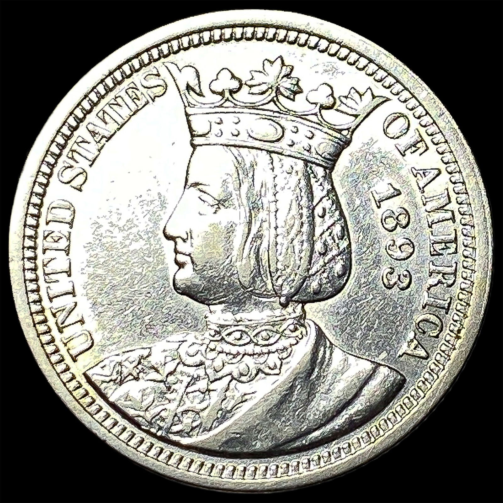 1893 Columbian Exposition Quarter Dollar CLOSELY UNCIRCULATED (1 of 2)