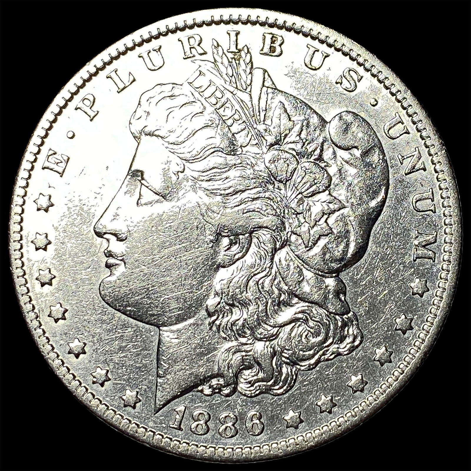 1886-O Silver Morgan Dollar CLOSELY UNCIRCULATED: 1886-O Silver Morgan Dollar CLOSELY UNCIRCULATED