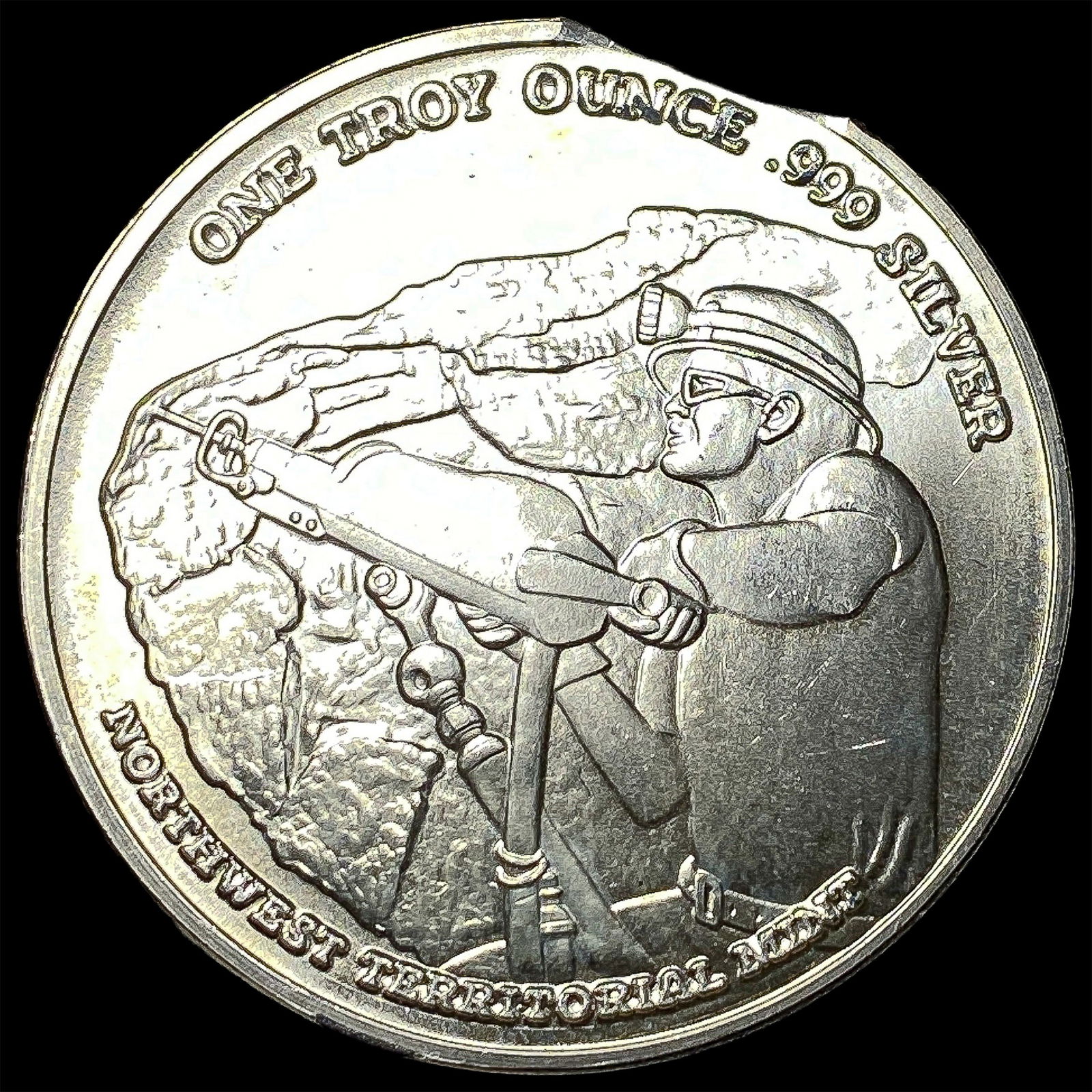 Northwest Territorial Mint 1 oz Silver Round UNCIRCULATED: Northwest Territorial Mint 1 oz Silver Round UNCIRCULATED