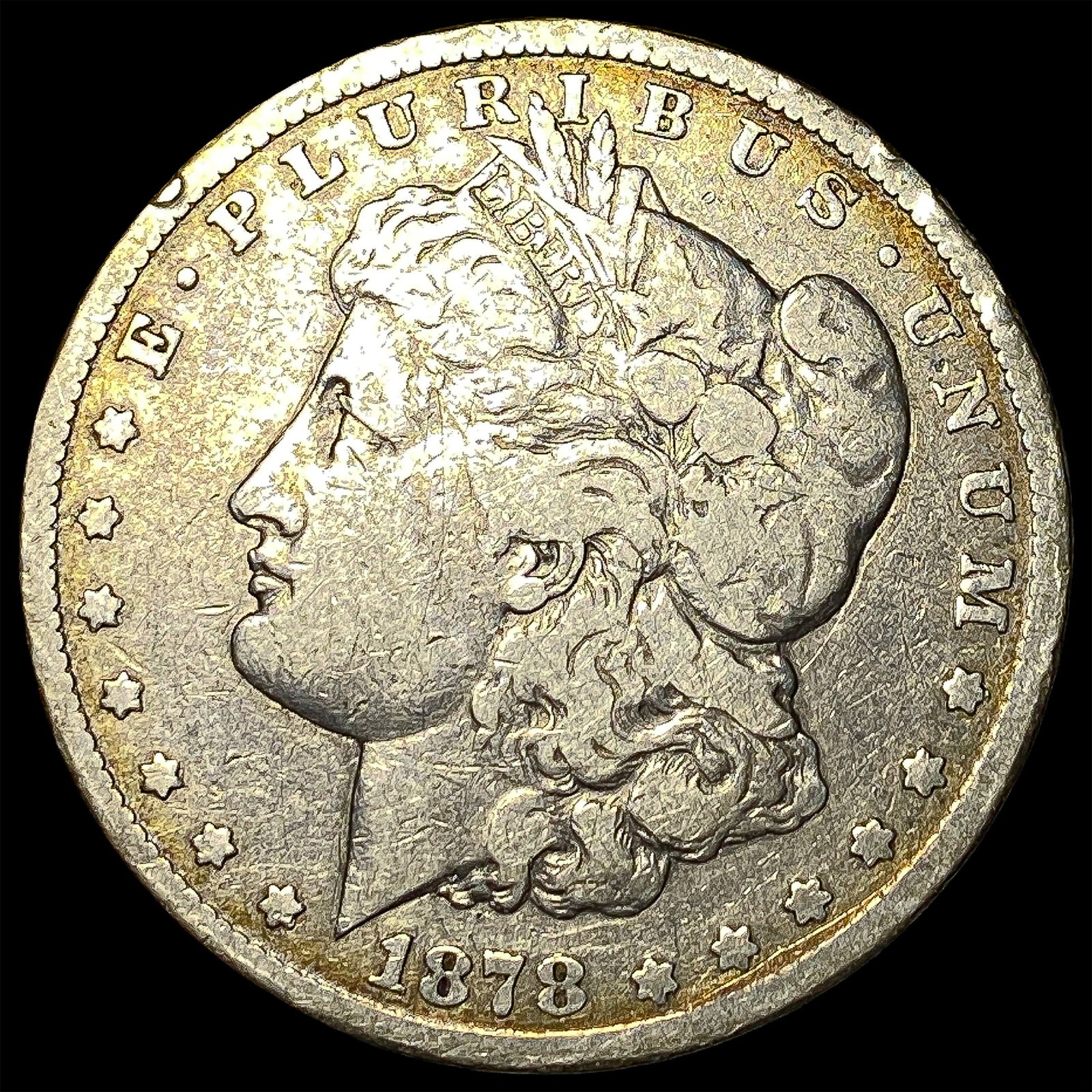 1878-CC Silver Morgan Dollar NICELY CIRCULATED: 1878-CC Silver Morgan Dollar NICELY CIRCULATED