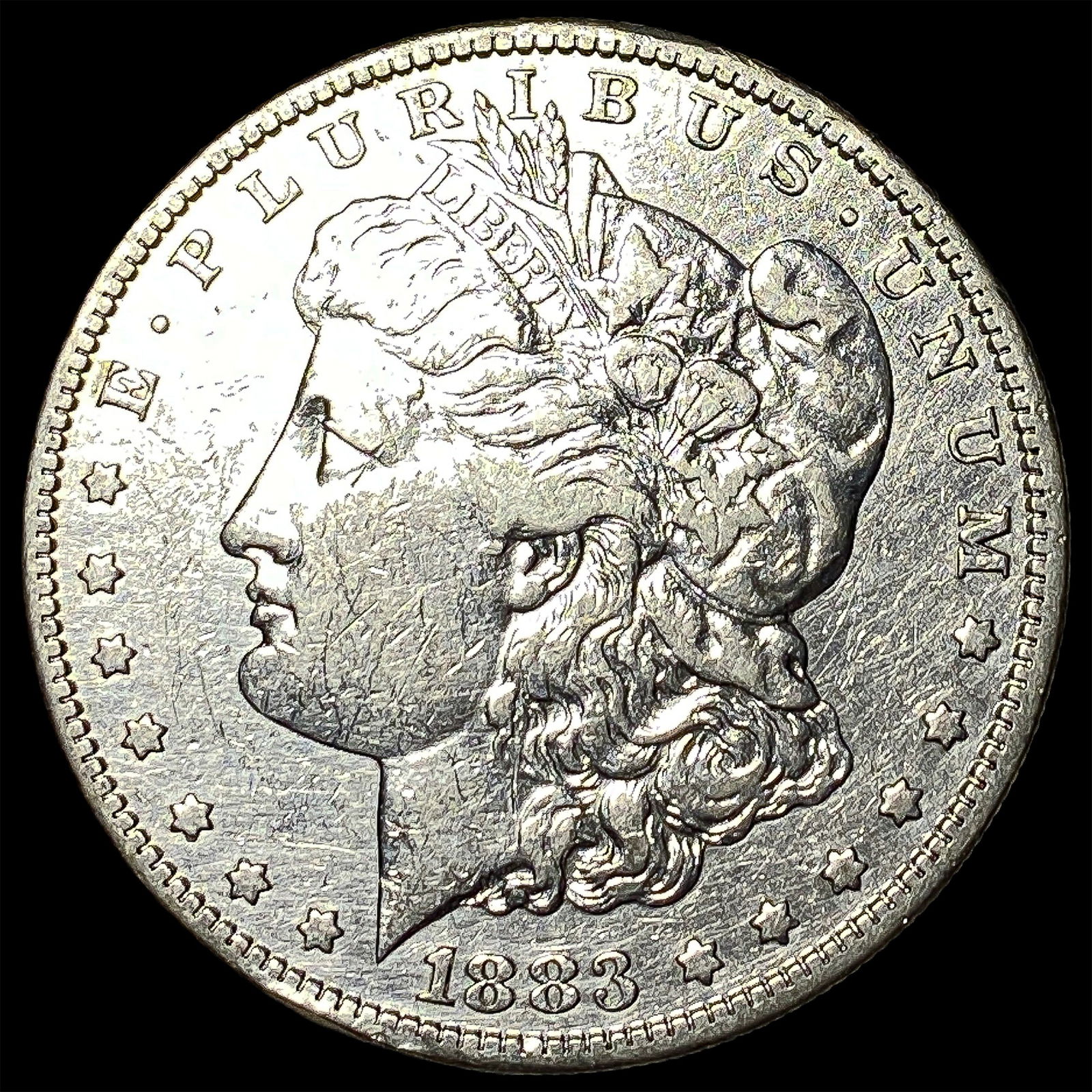1883-S Morgan Silver Dollar CLOSELY UNCIRCULATED: 1883-S Morgan Silver Dollar CLOSELY UNCIRCULATED