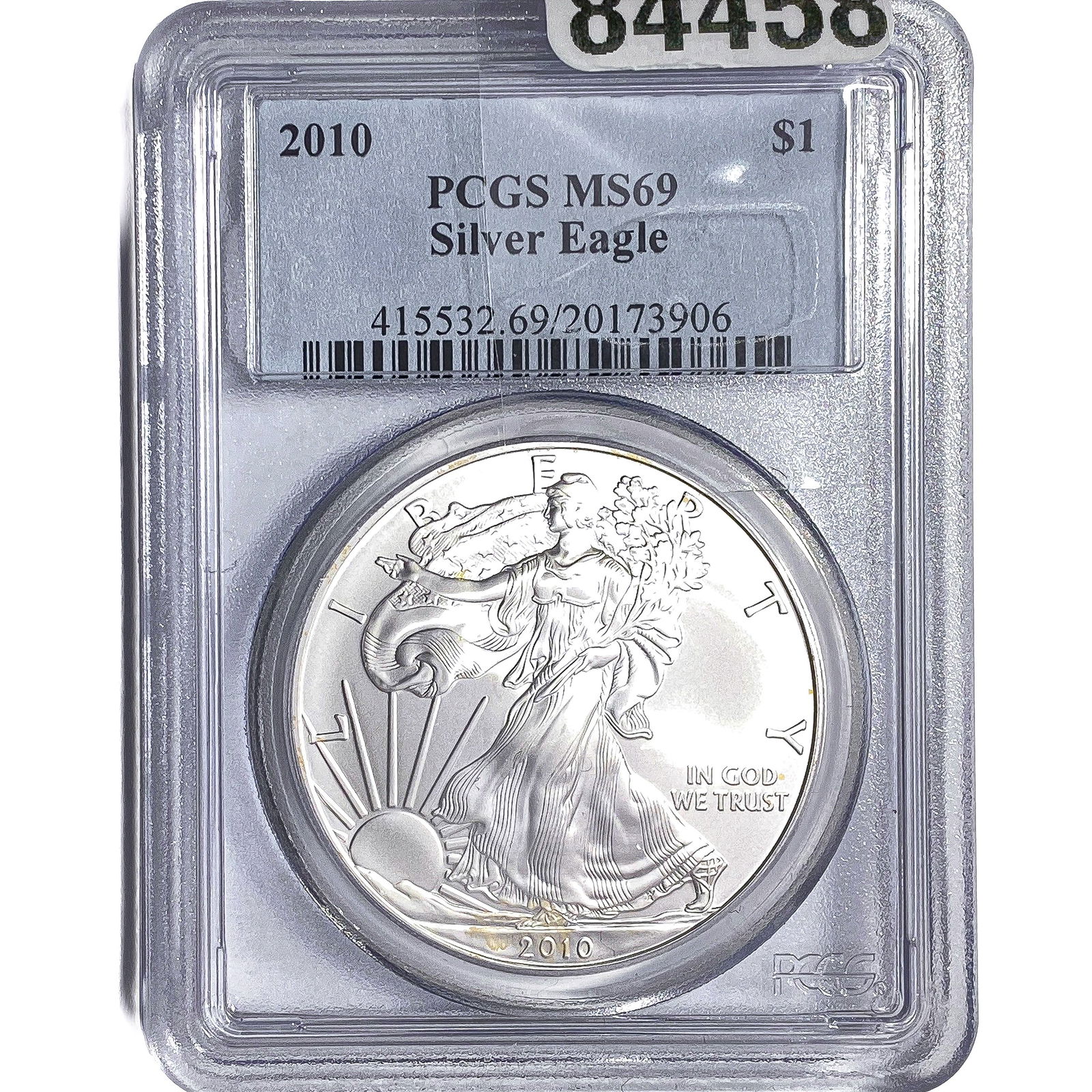 2010 Silver Eagle PCGS MS69 (1 of 2)