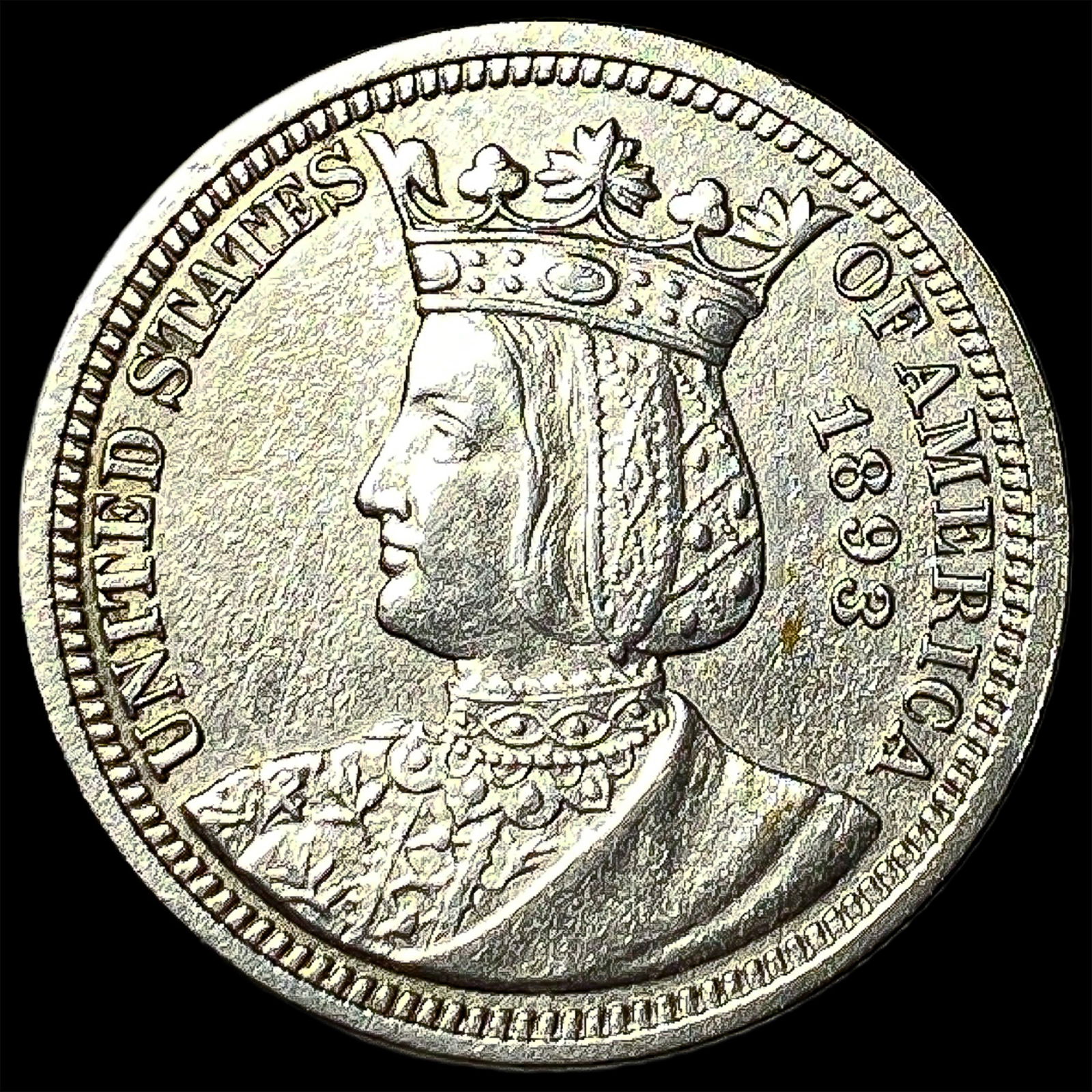 1893 Columbian Exposition Quarter Dollar CLOSELY UNCIRCULATED (1 of 2)