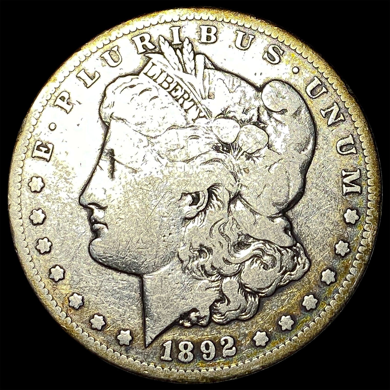 1892-CC Silver Morgan Dollar NICELY CIRCULATED (1 of 2)