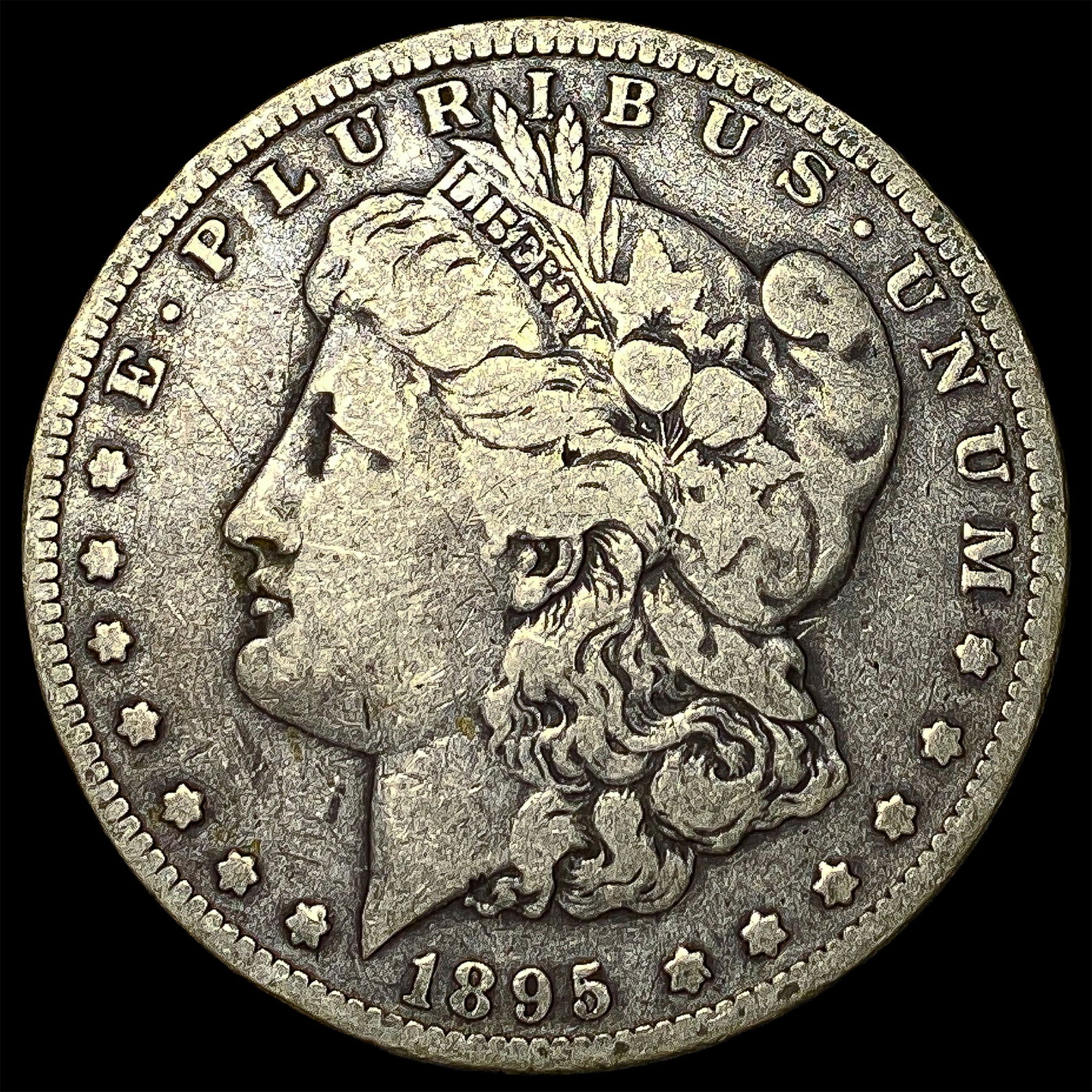 1895-O Silver Morgan Dollar LIGHTLY CIRCULATED: 1895-O Silver Morgan Dollar LIGHTLY CIRCULATED