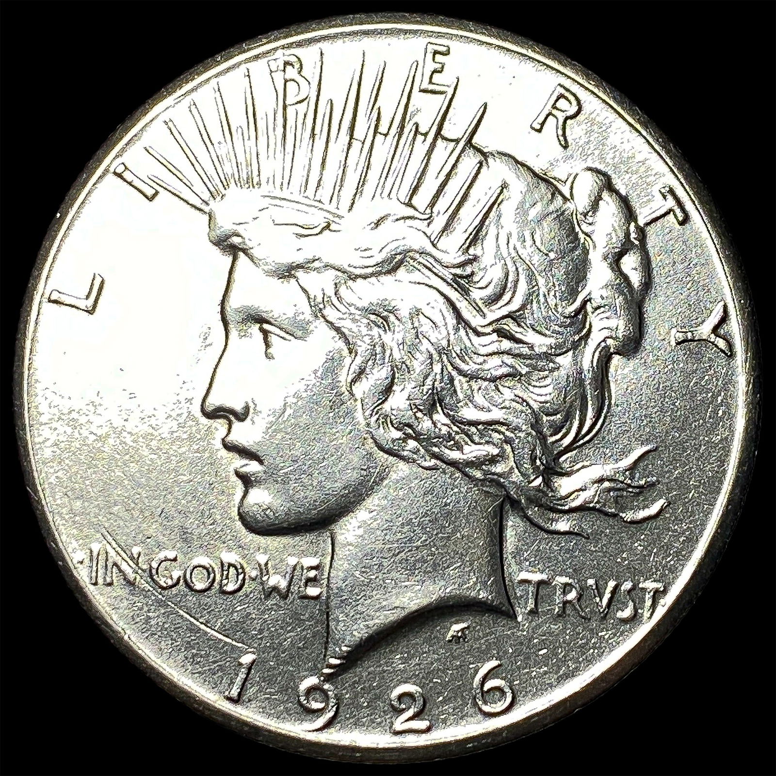 1926 Silver Peace Dollar CLOSELY UNCIRCULATED: 1926 Silver Peace Dollar CLOSELY UNCIRCULATED