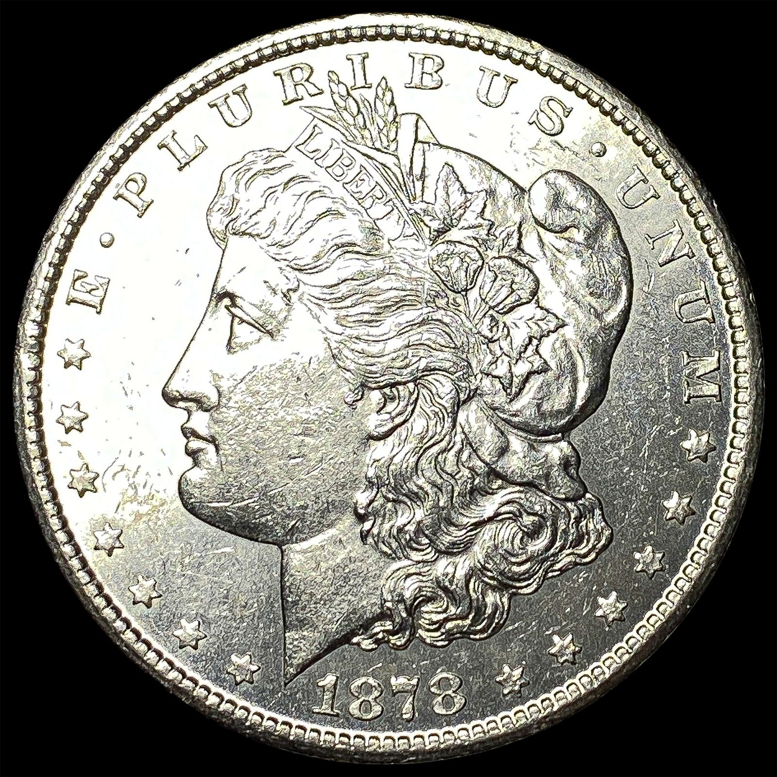 1878-CC Silver Morgan Dollar UNCIRCULATED: 1878-CC Silver Morgan Dollar UNCIRCULATED
