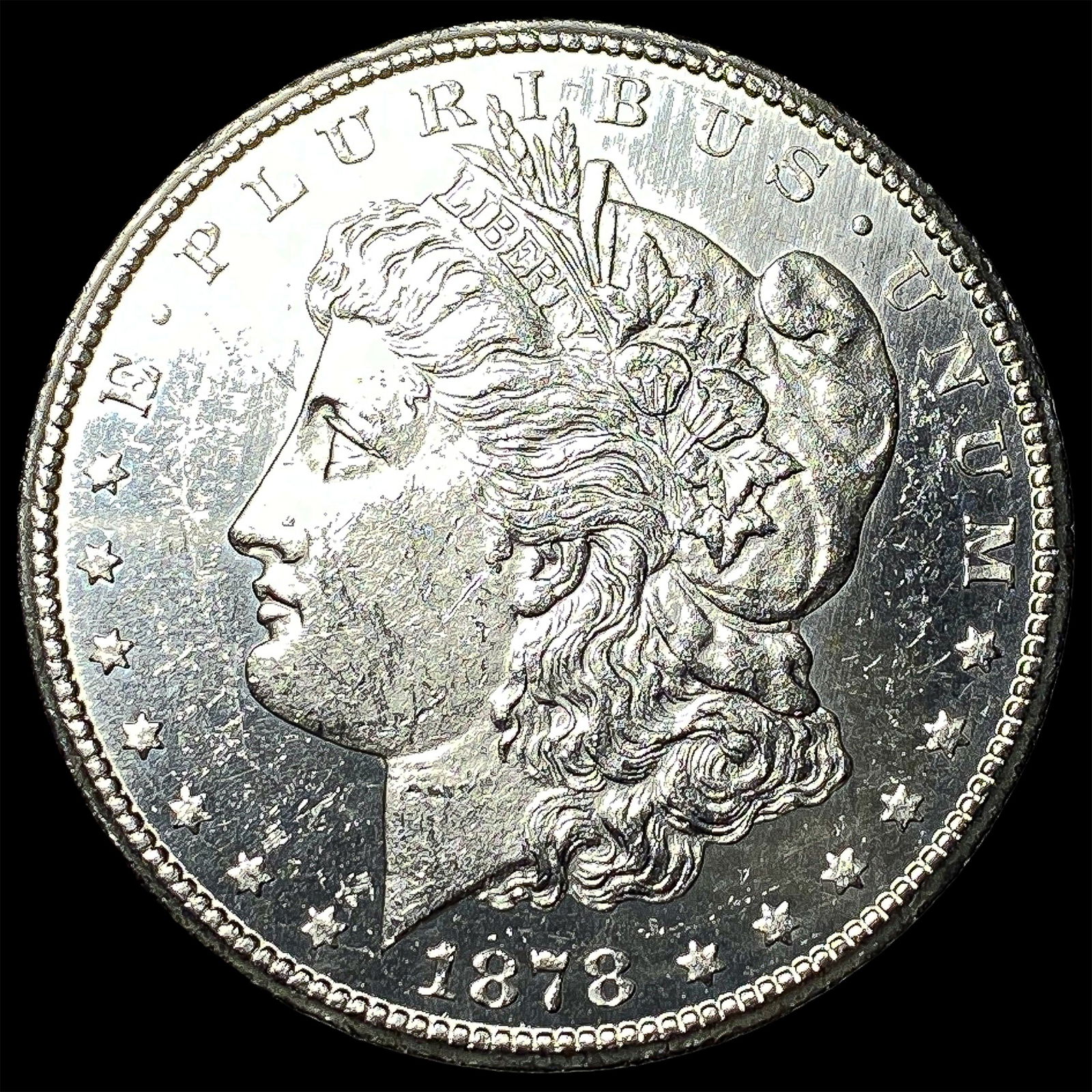 1878 Silver Morgan Dollar UNCIRCULATED: 1878 Silver Morgan Dollar UNCIRCULATED