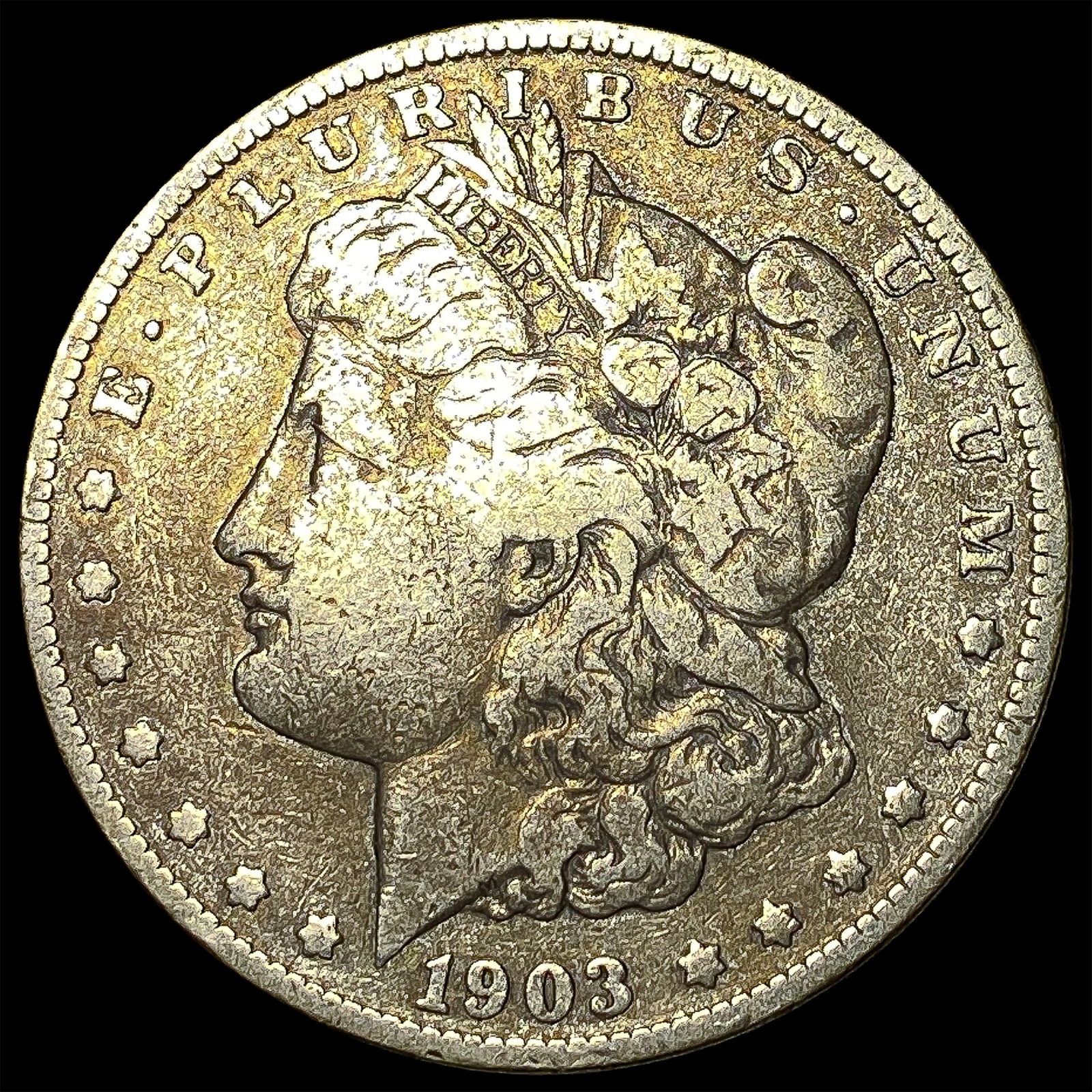 1903-S Silver Morgan Dollar NICELY CIRCULATED: 1903-S Silver Morgan Dollar NICELY CIRCULATED