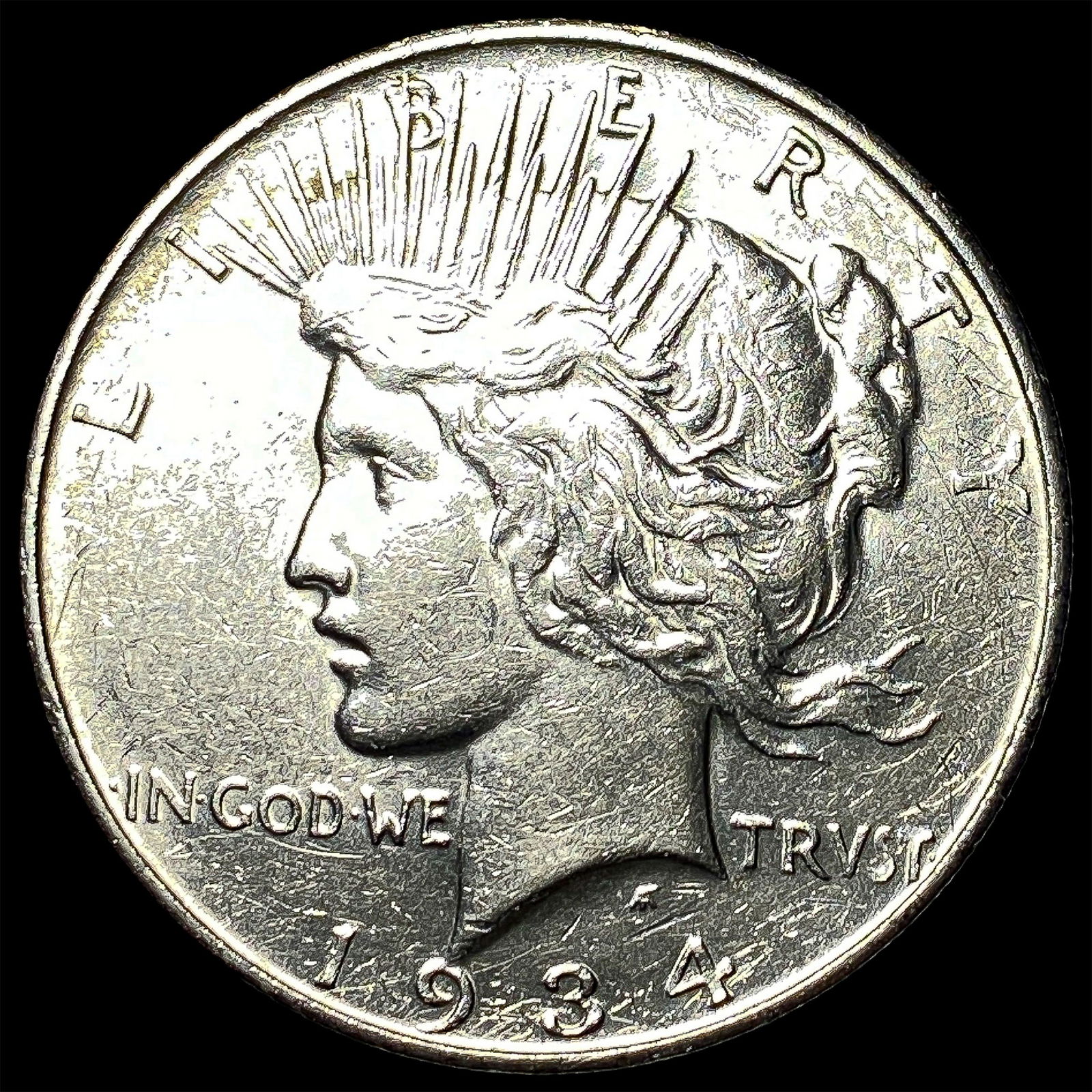 1934 Peace Silver Dollar UNCIRCULATED (1 of 2)