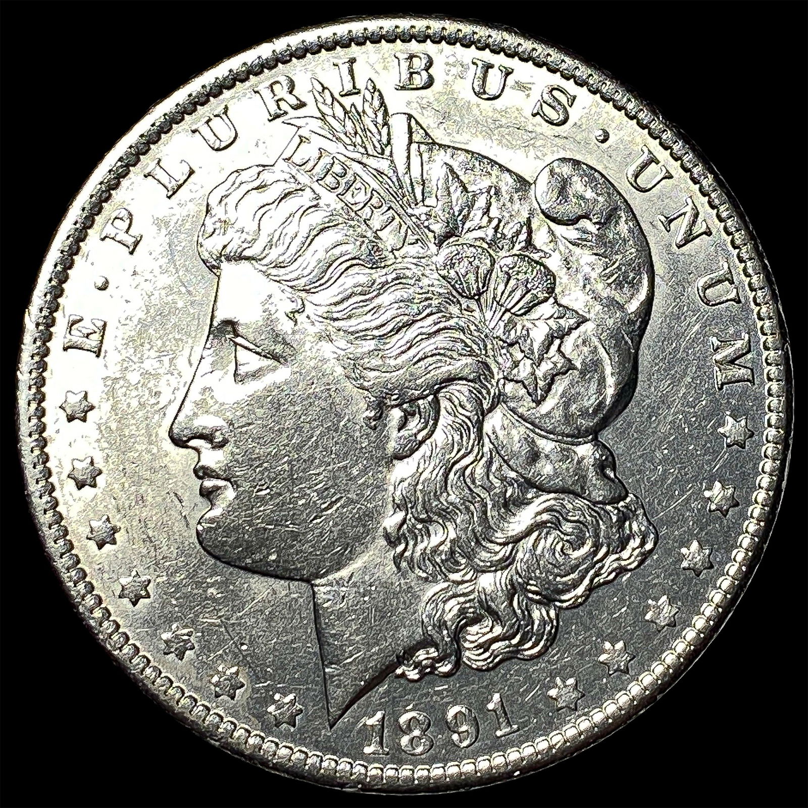 1891-S Silver Morgan Dollar UNCIRCULATED (1 of 2)