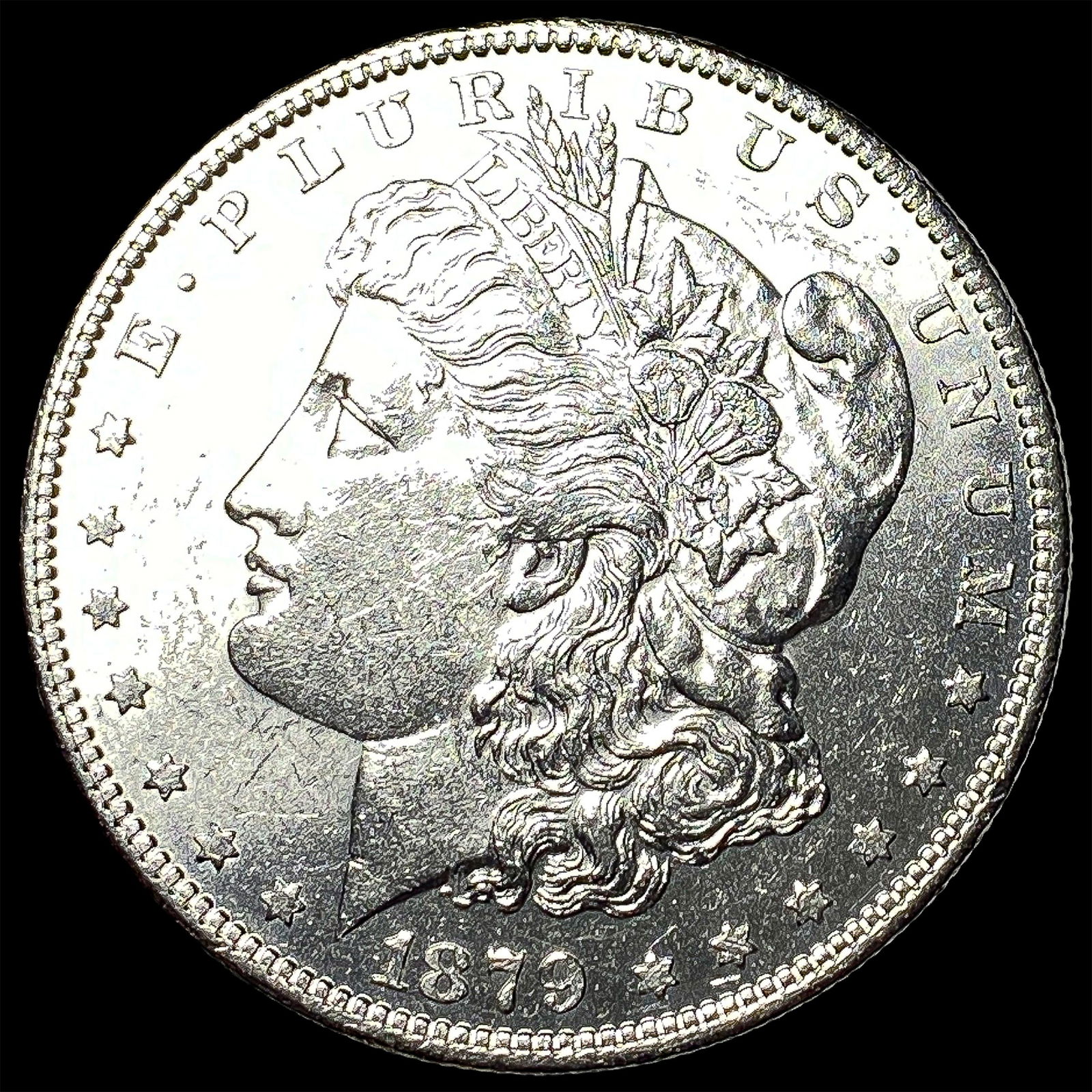 1879-S Silver Morgan Dollar UNCIRCULATED: 1879-S Silver Morgan Dollar UNCIRCULATED