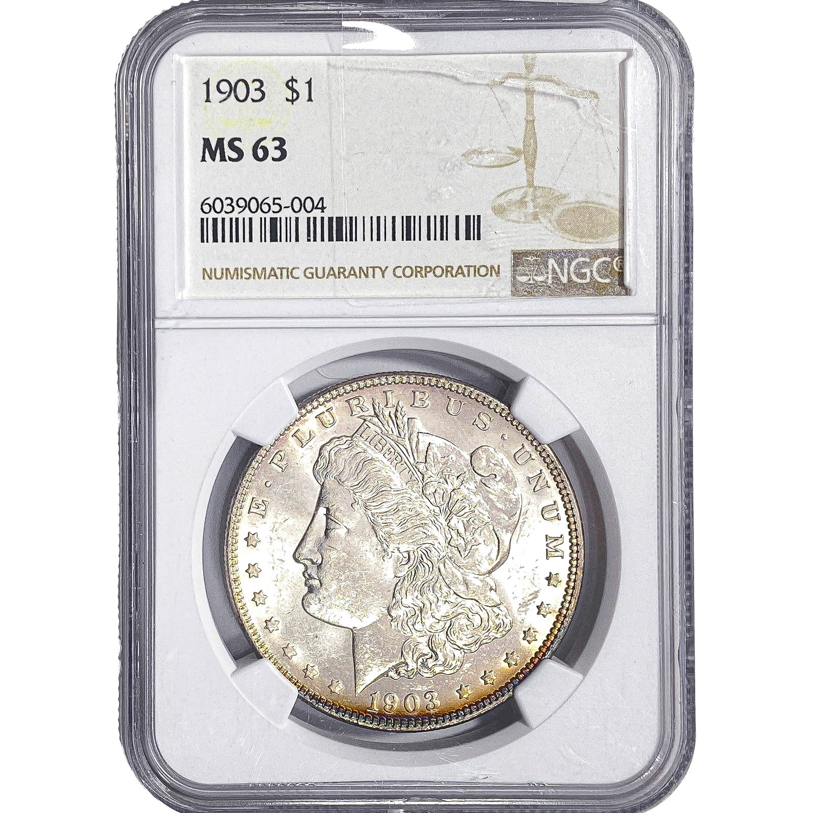 1903 Morgan Silver Dollar NGC MS63 (1 of 2)