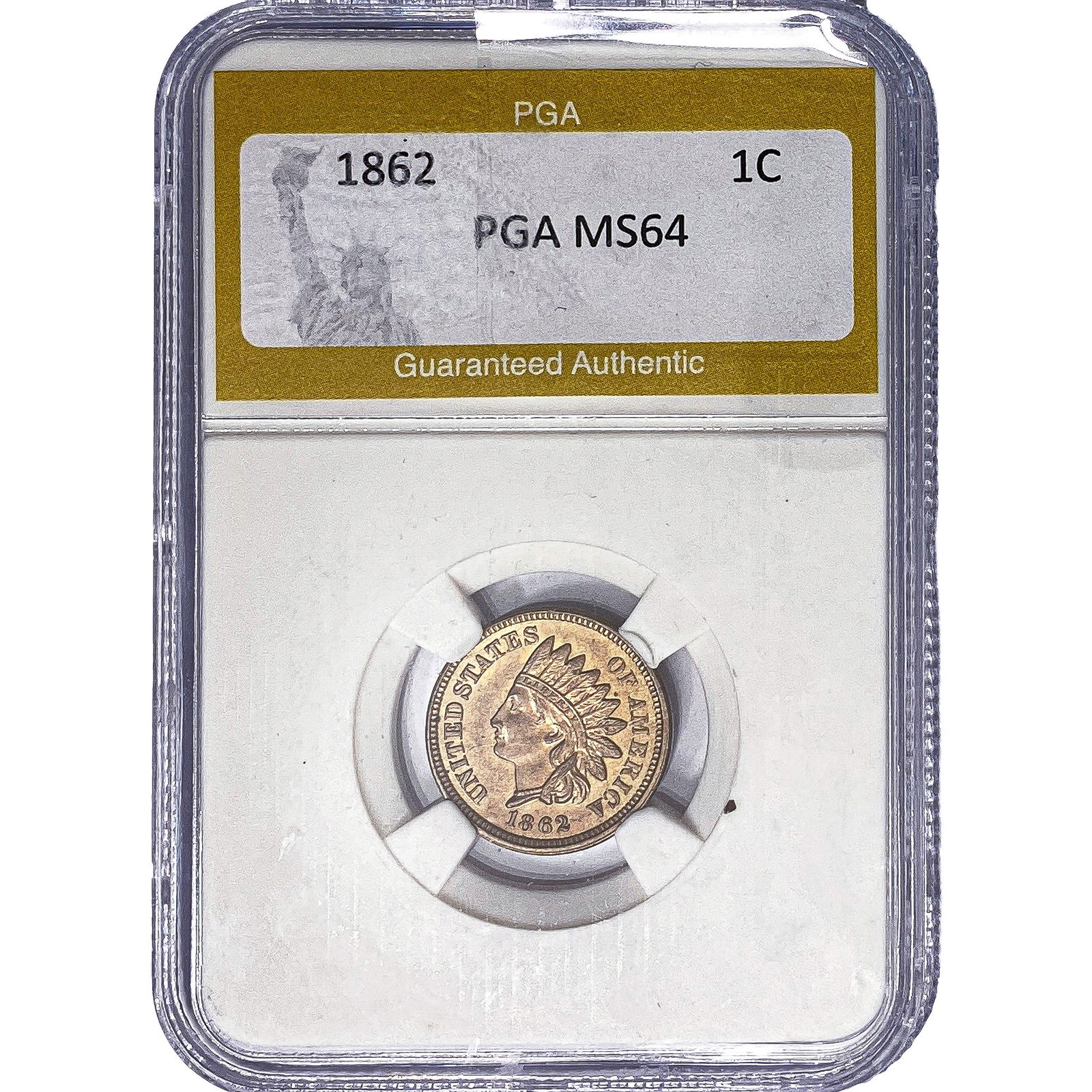 1862 Indian Head Cent PGA MS64 (1 of 2)