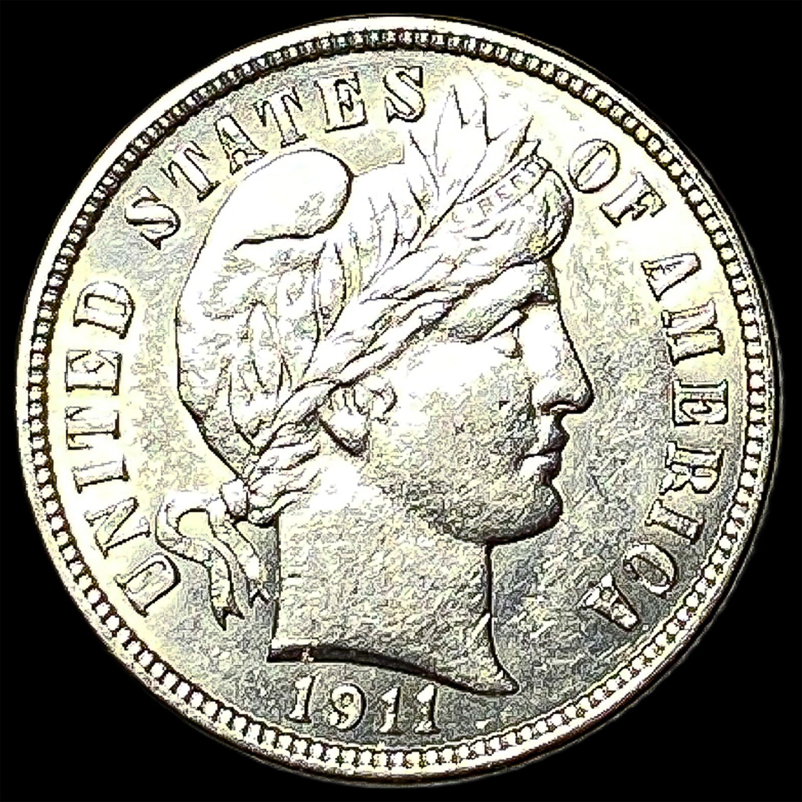 1911 Barber Dime UNCIRCULATED (1 of 2)