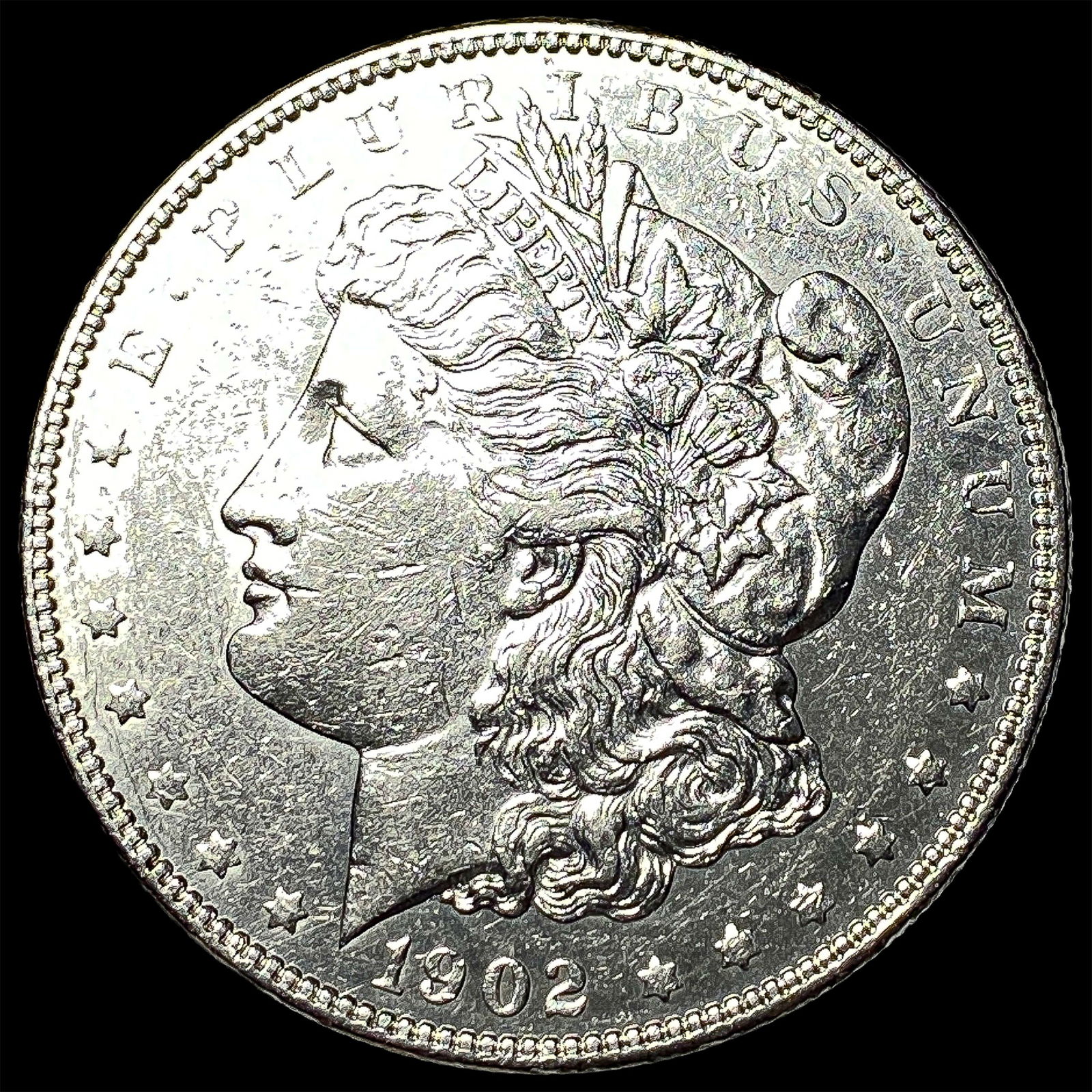 1902 Morgan Silver Dollar UNCIRCULATED: 1902 Morgan Silver Dollar UNCIRCULATED