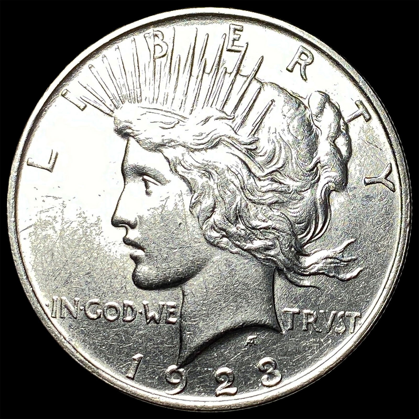 1923 Silver Peace Dollar UNCIRCULATED: 1923 Silver Peace Dollar UNCIRCULATED