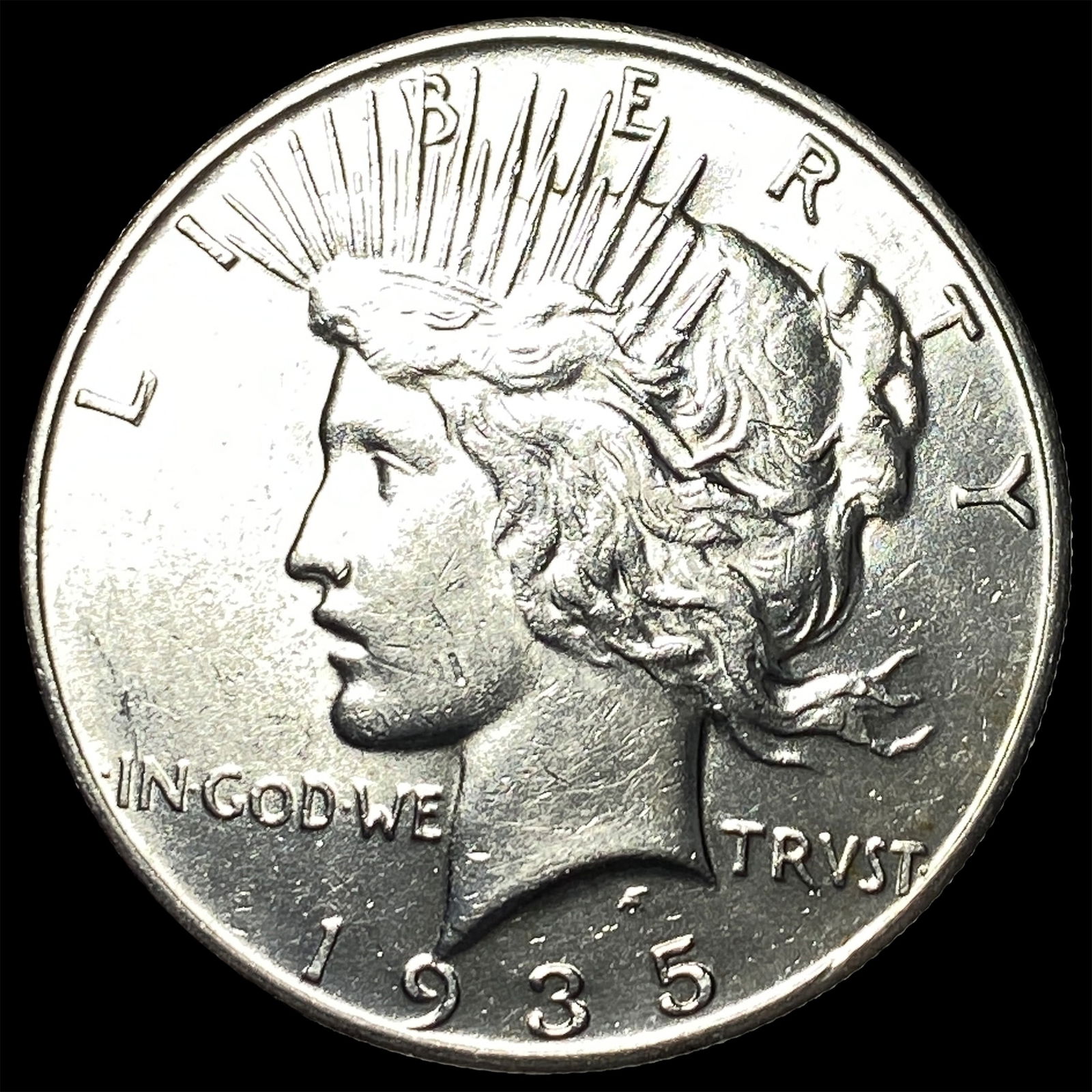1935 Silver Peace Dollar UNCIRCULATED: 1935 Silver Peace Dollar UNCIRCULATED
