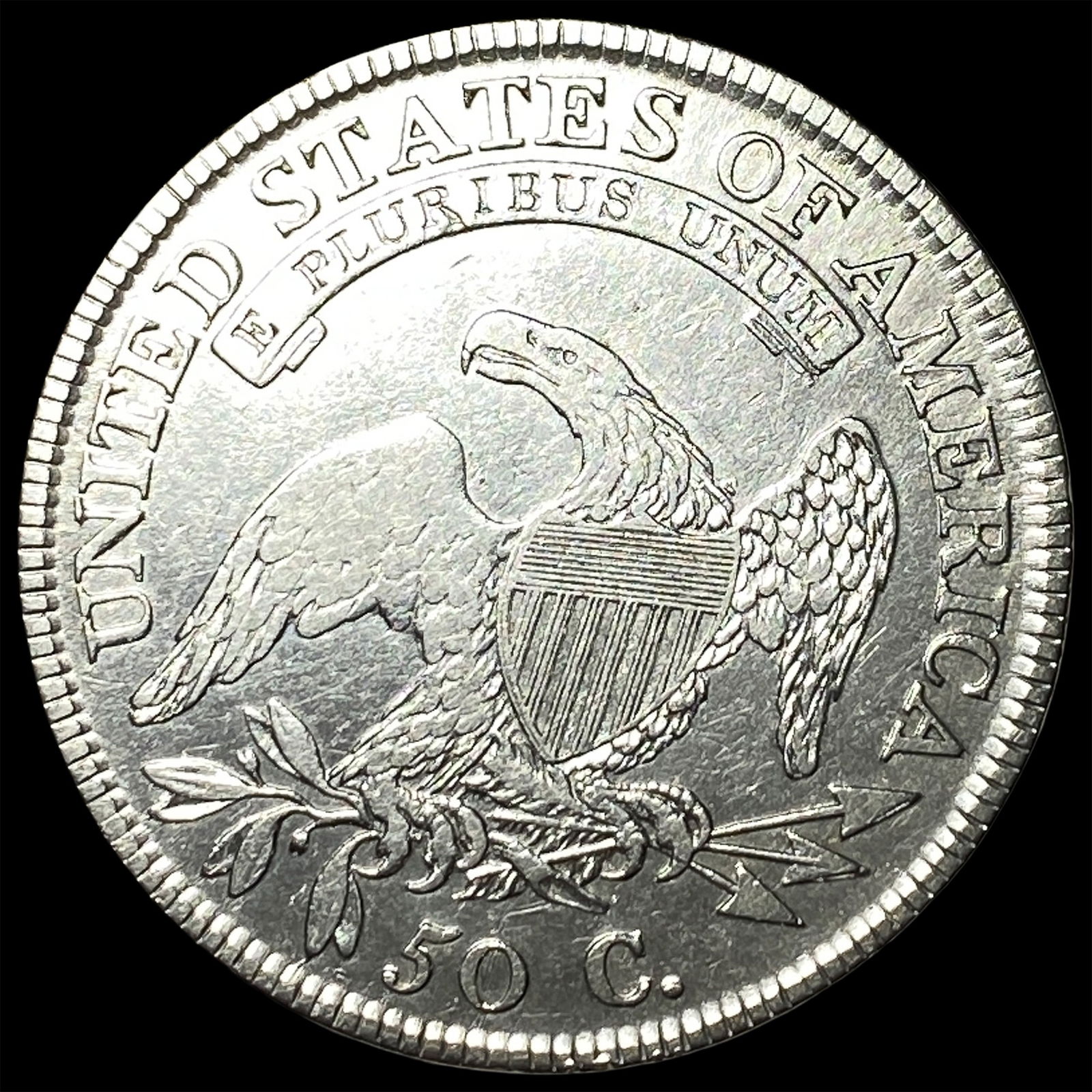 1810 Capped Bust Half Dollar CLOSELY UNCIRCULATED - 2