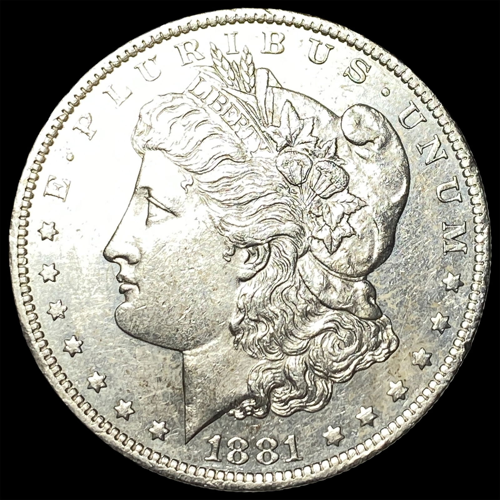 1881-S Silver Morgan Dollar UNCIRCULATED: 1881-S Silver Morgan Dollar UNCIRCULATED