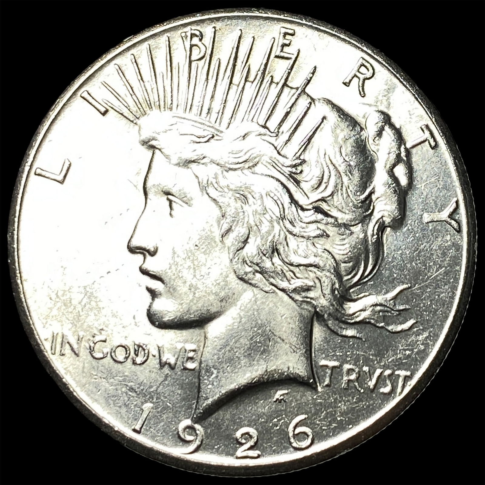1926-S Silver Peace Dollar UNCIRCULATED (1 of 2)