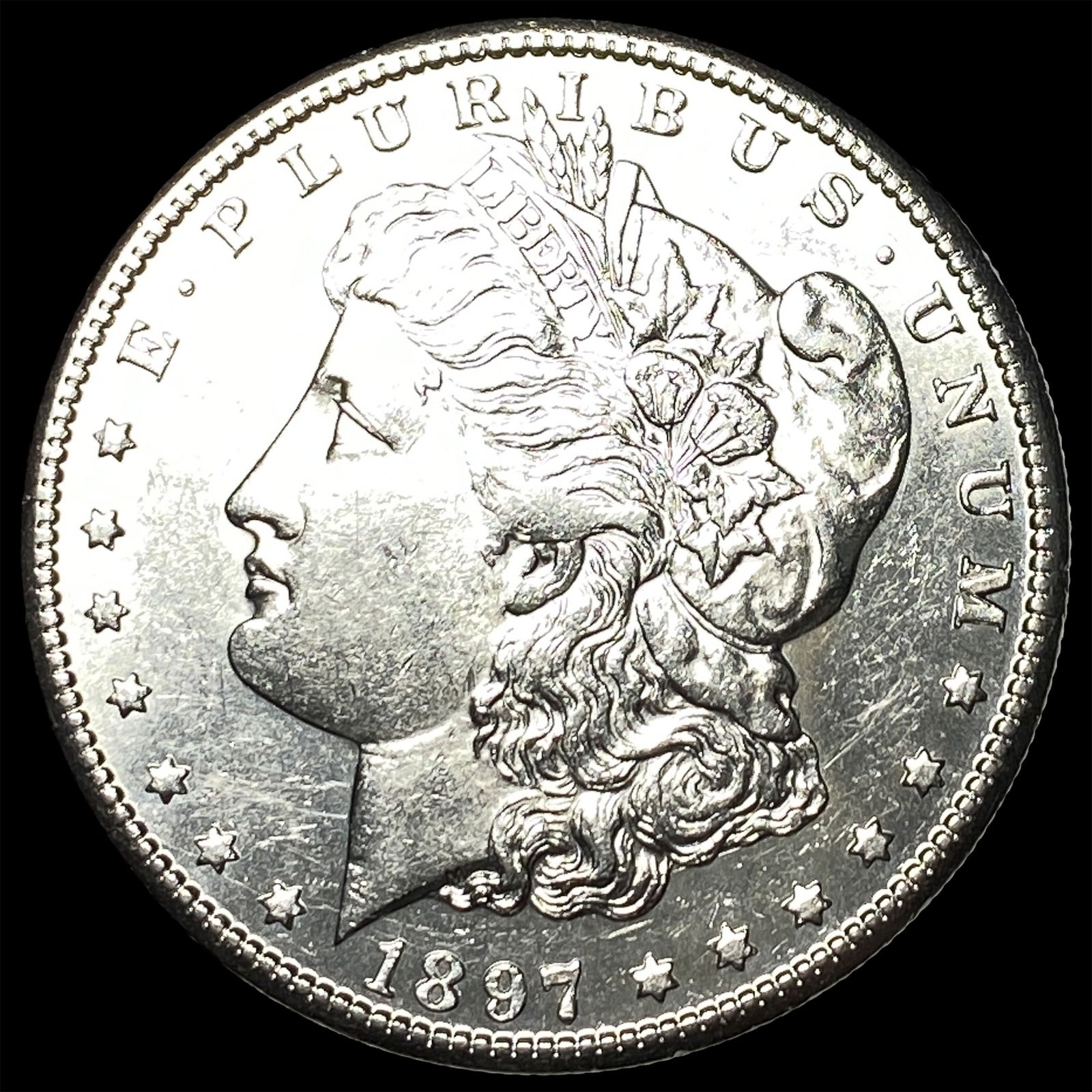 1897-S Silver Morgan Dollar UNCIRCULATED: 1897-S Silver Morgan Dollar UNCIRCULATED